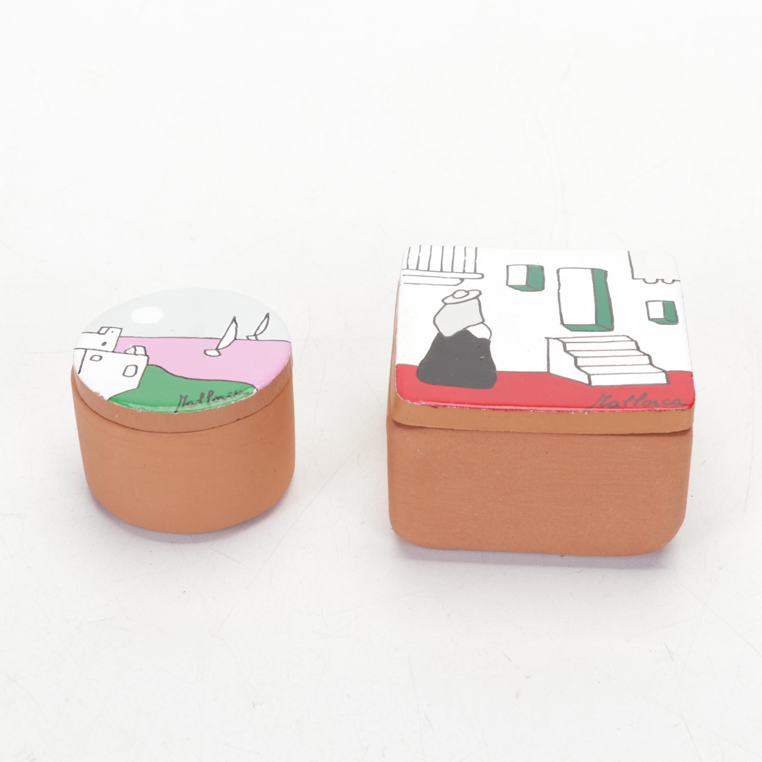 Brass Om Sculpture, Brass Planter, Native American Sand Art, and More Decor