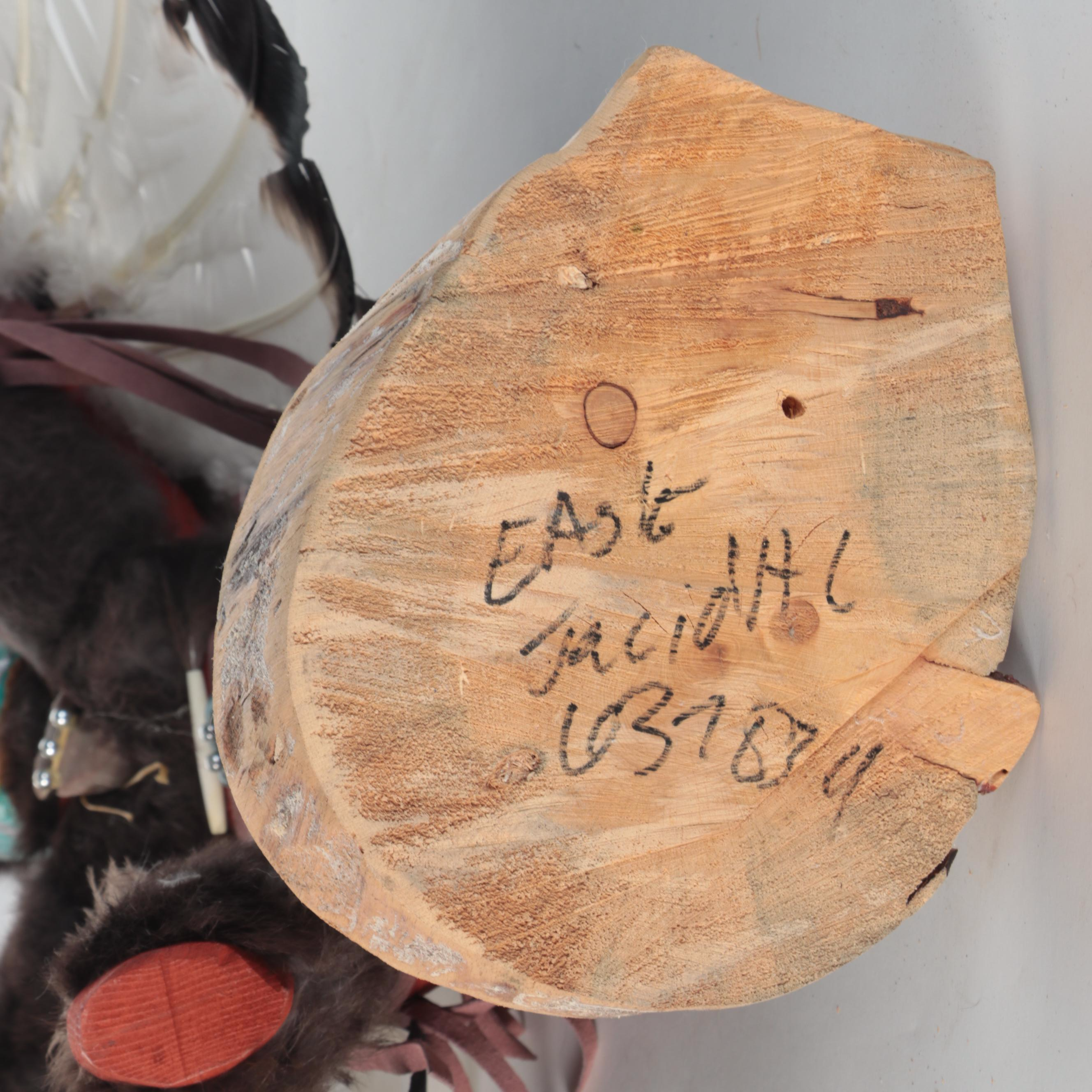 Jacida Signed Native American Navajo Style "Eagle" Kachina Figure