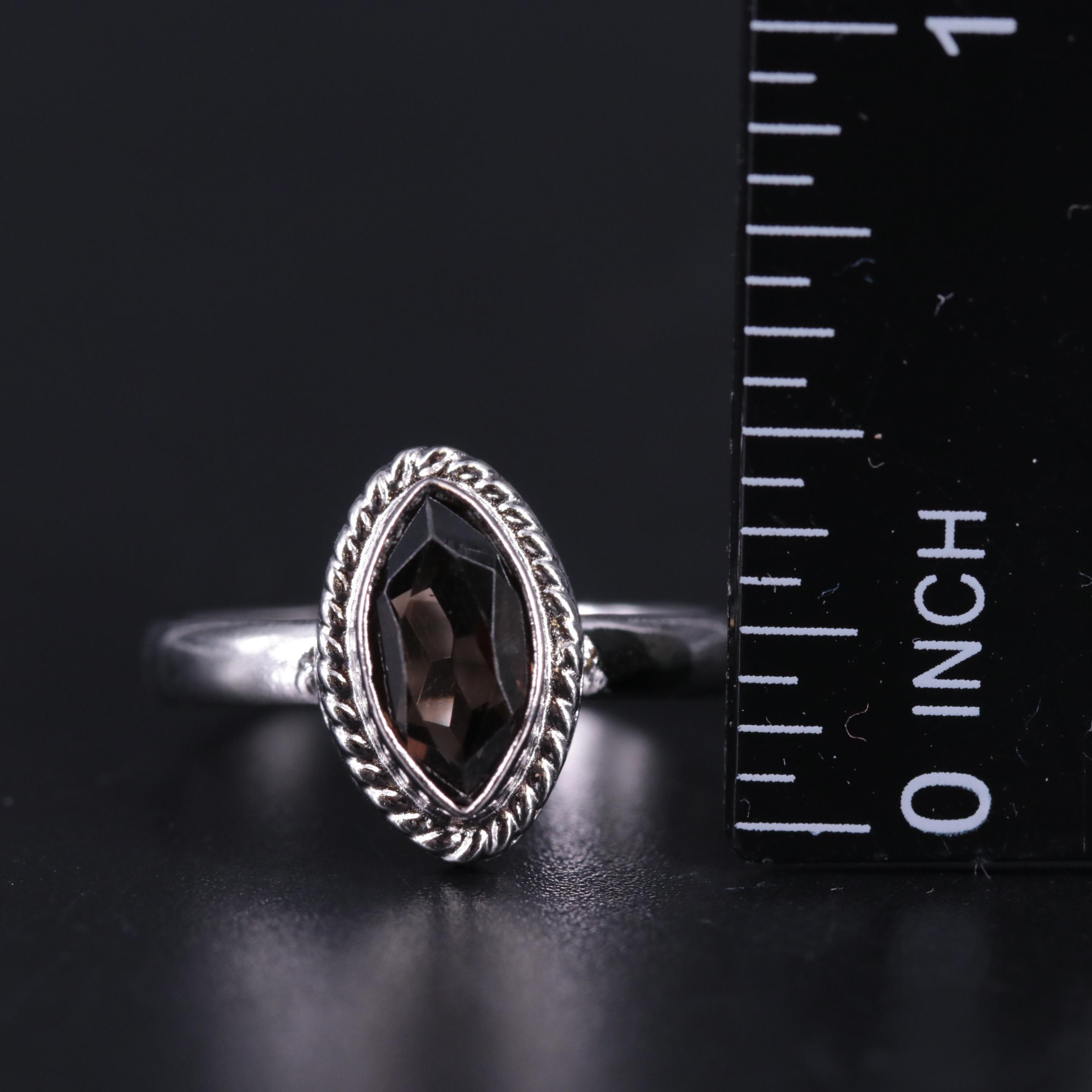 Smoky Quartz Ring