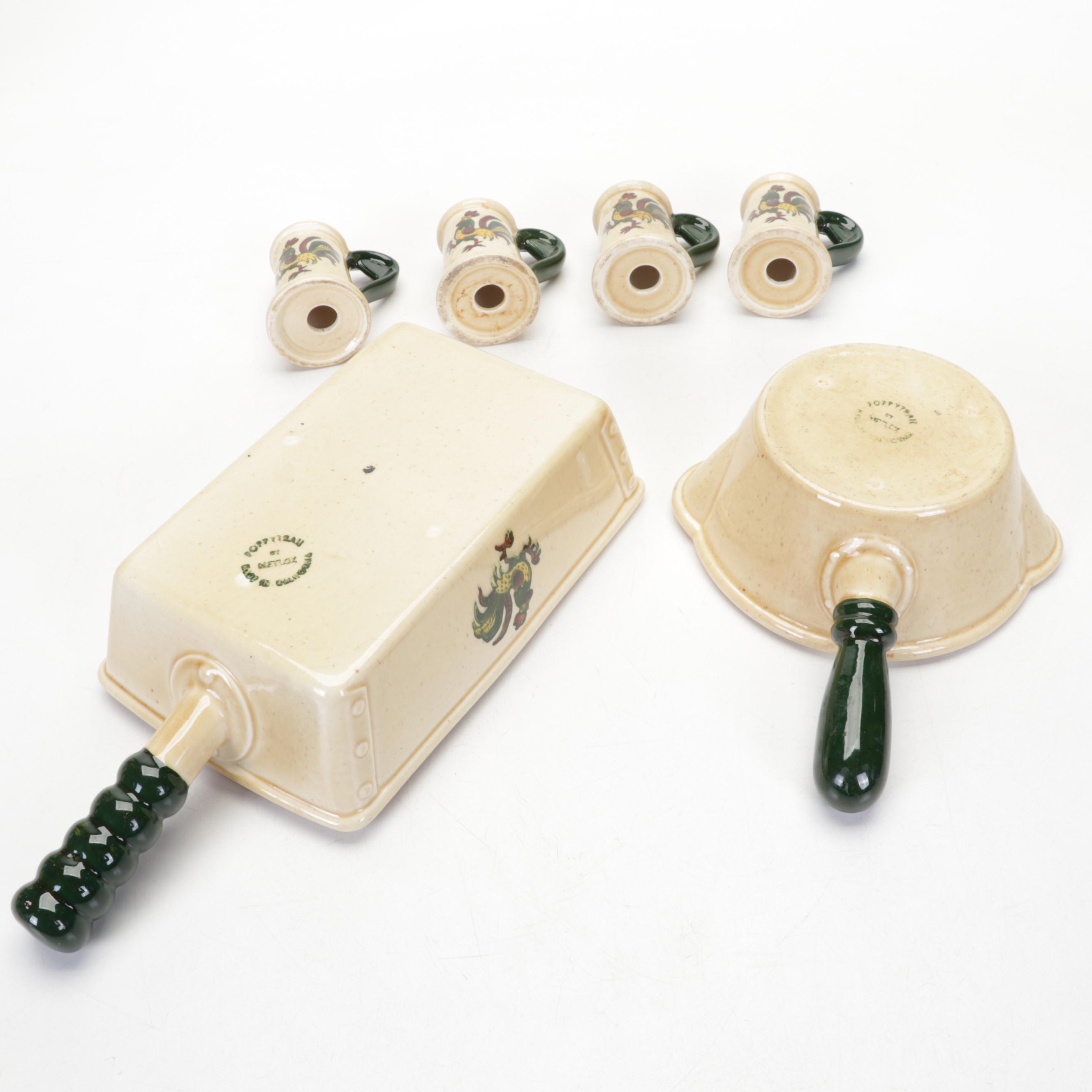 Metlox Poppytrail "California Provincial" Dinnerware, 1956–1982