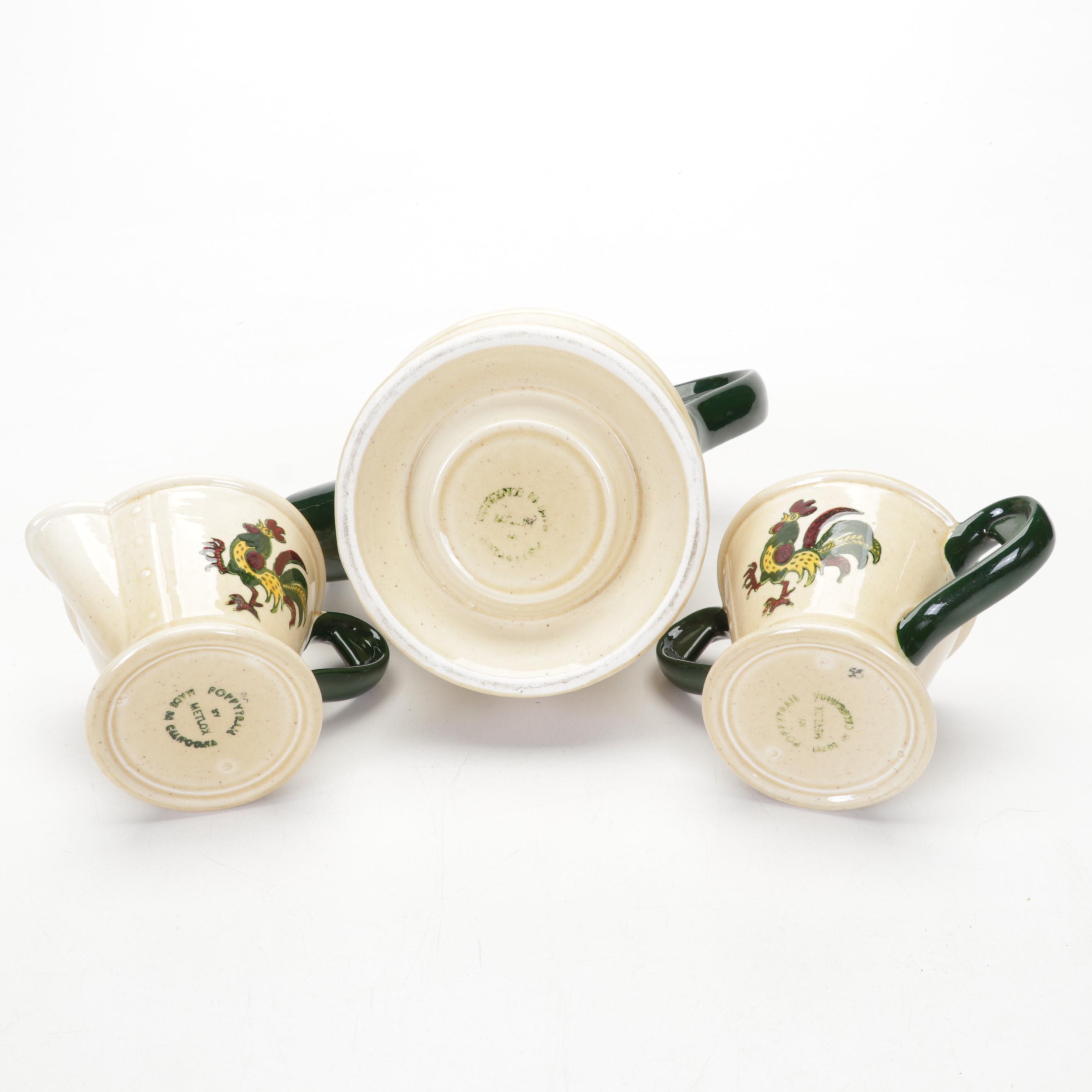 Metlox Poppytrail "California Provincial" Dinnerware, 1956–1982