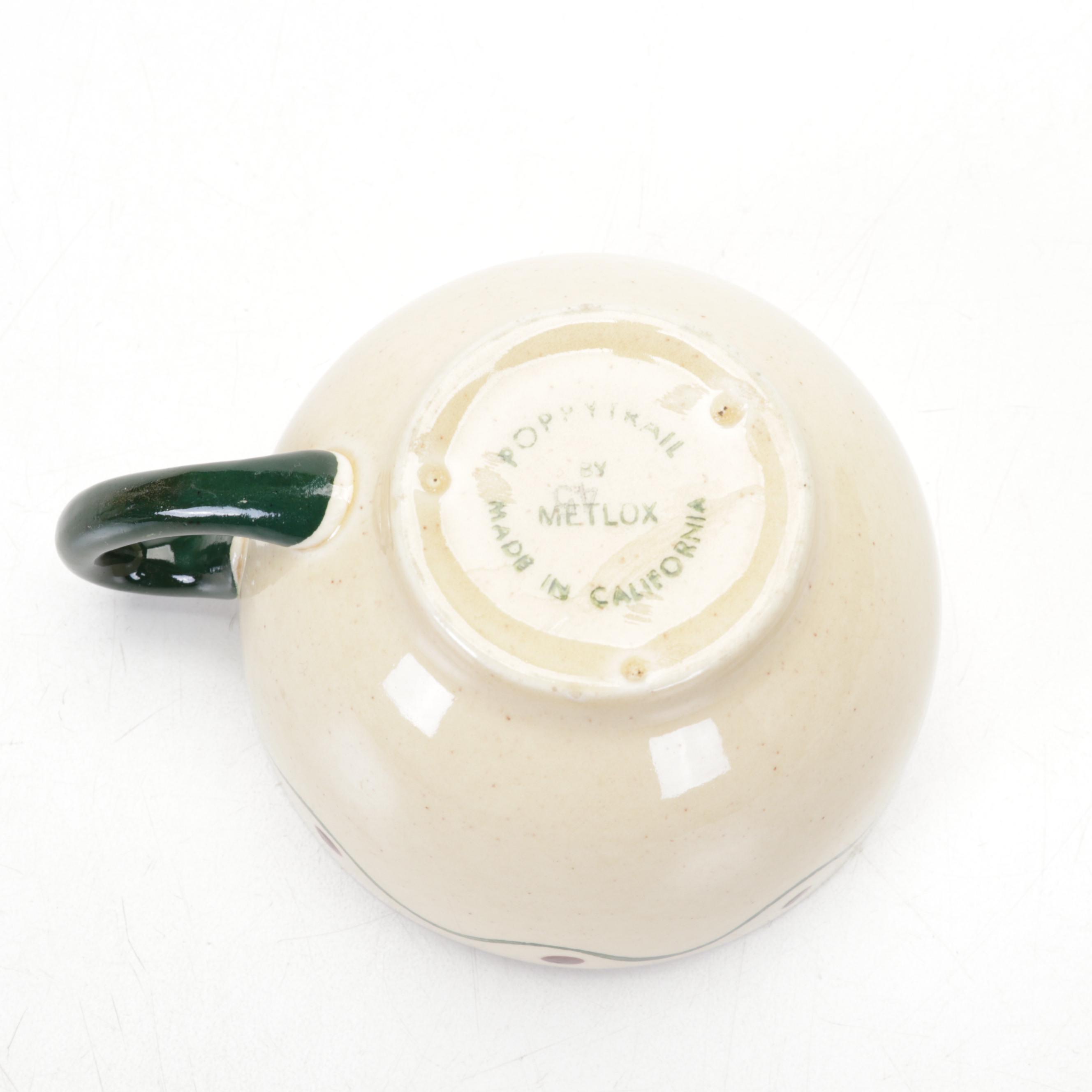 Metlox Poppytrail "California Provincial" Dinnerware, 1956–1982