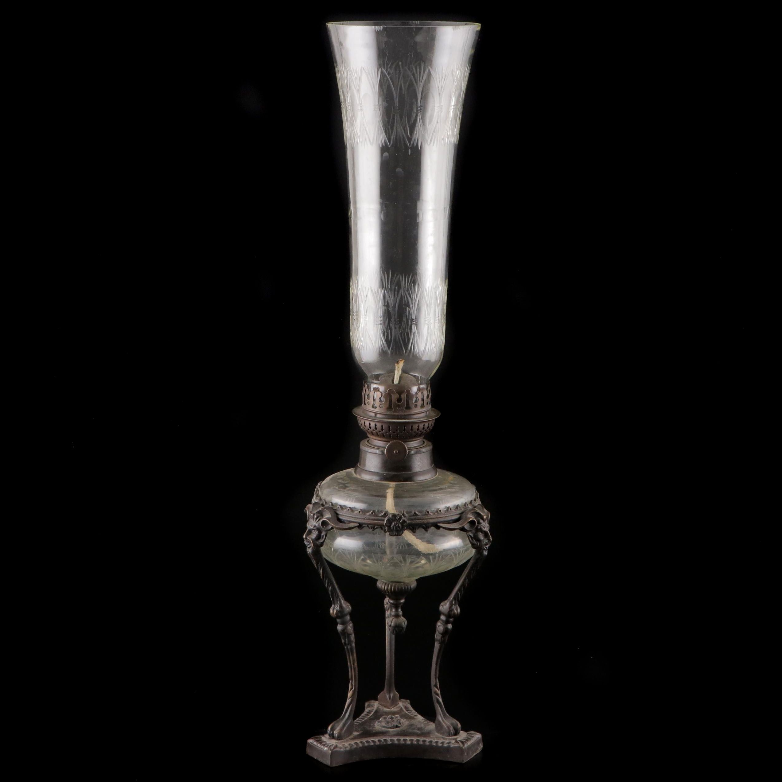 The Bombay Company Reproduction Oil Lamp
