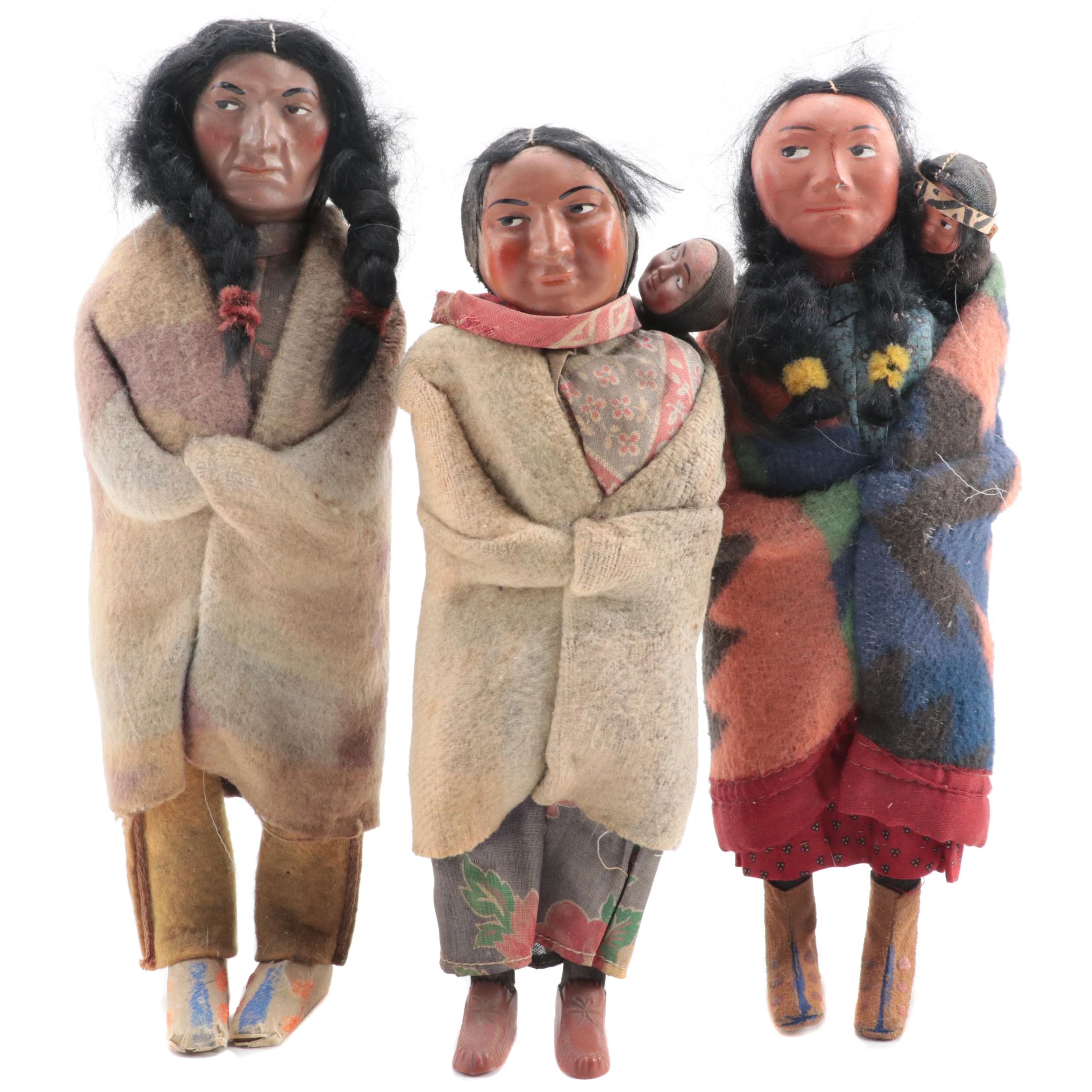 Skookum Native American Dolls, Early to Mid-20th Century