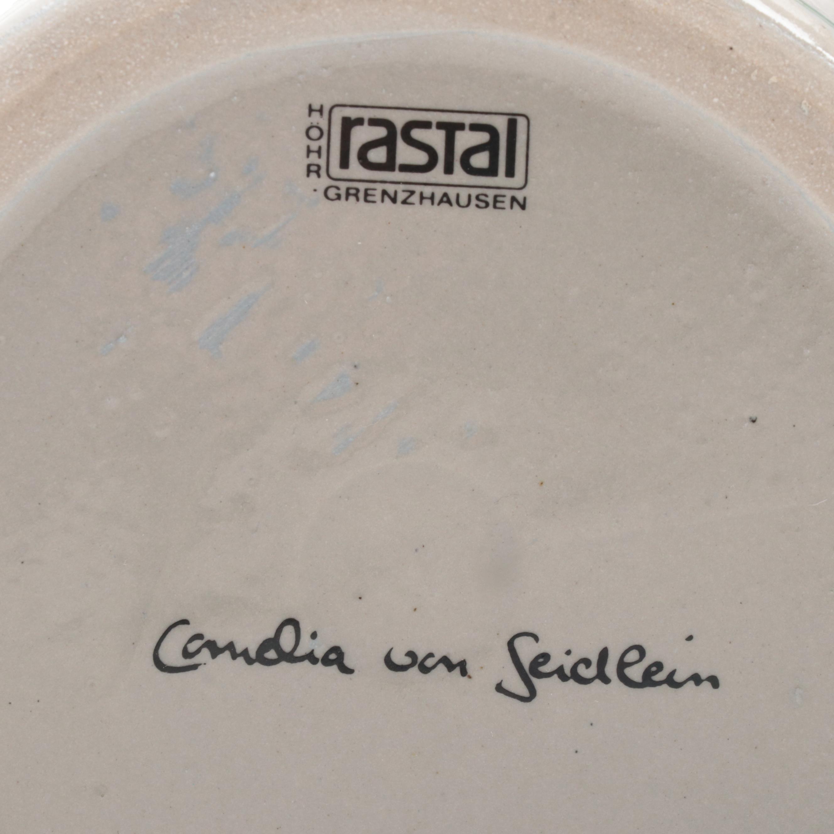 Oktoberfest and Other Stoneware Beer Steins, Late 20th Century