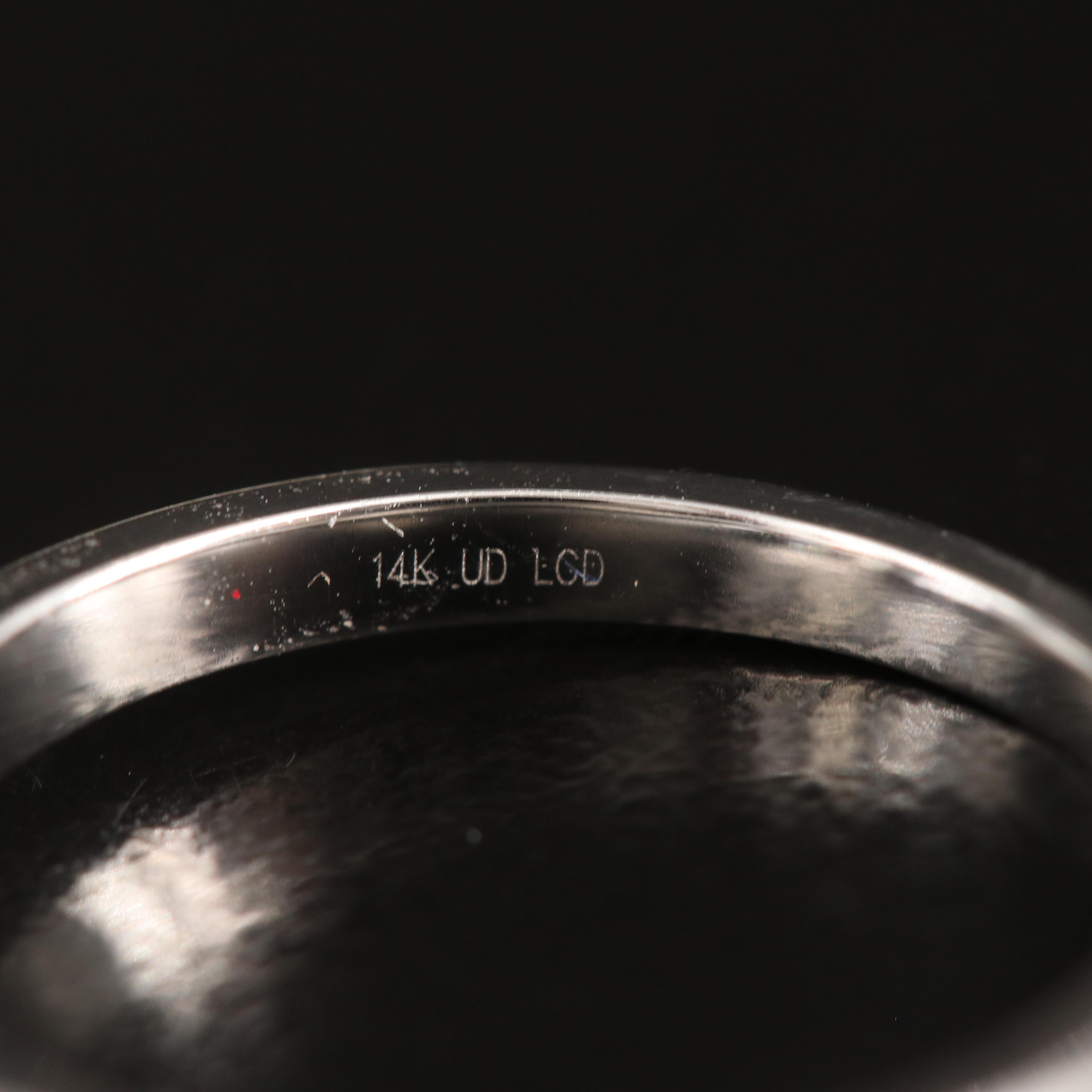 14K 1.00 CT Lab Grown Diamond Solitaire Ring with IGI Report