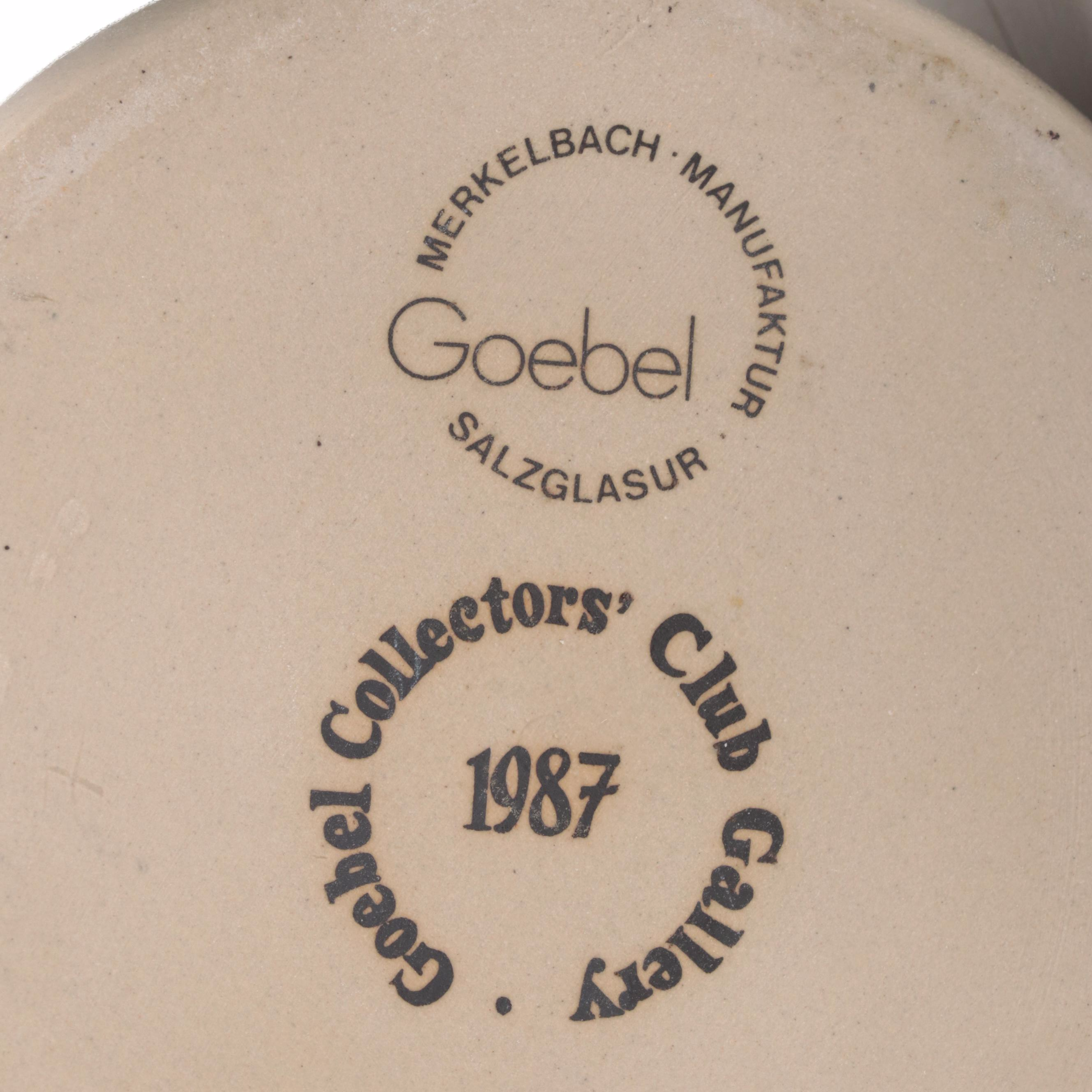 Goebel with Westerwald Style and Other German Stoneware Beer Steins