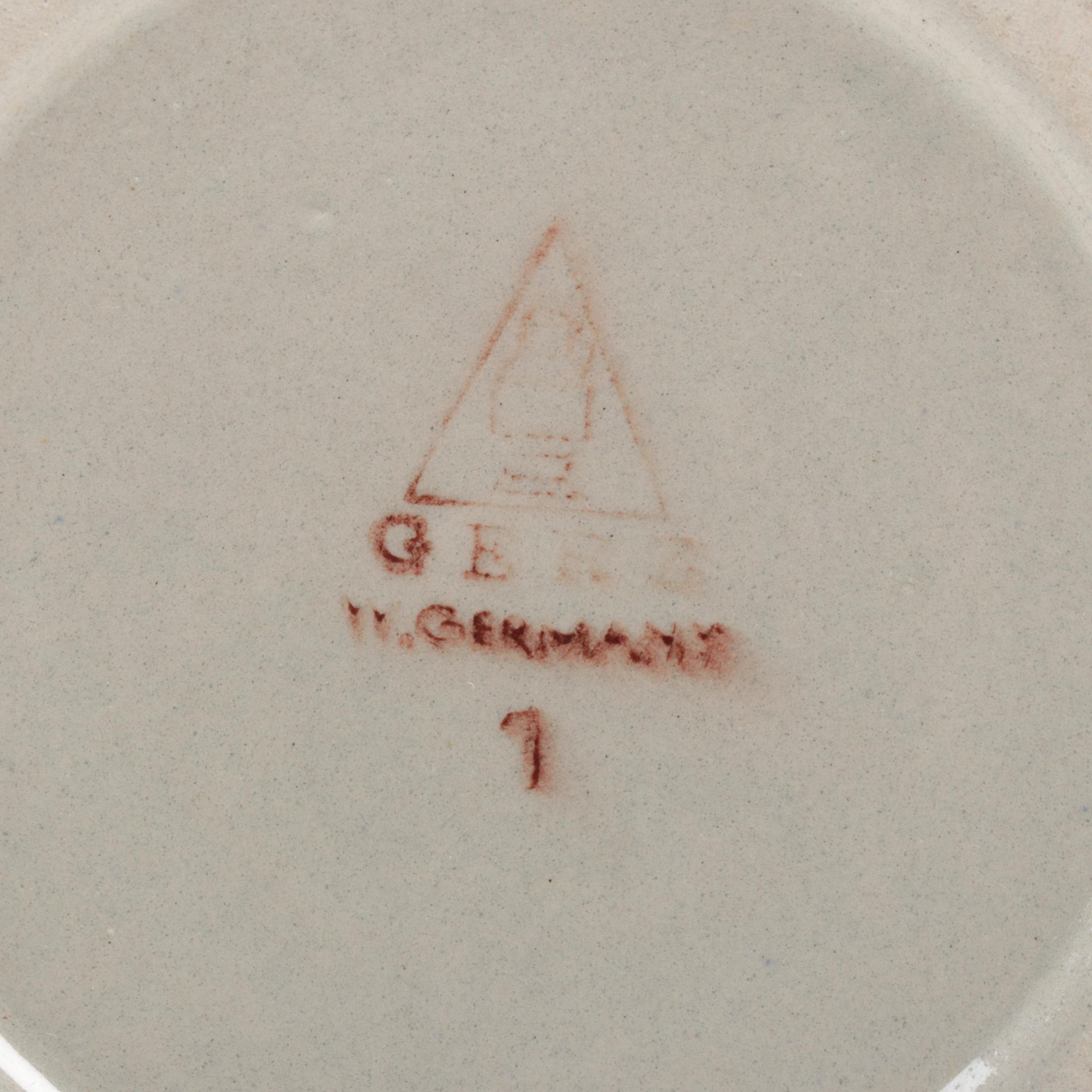 Goebel with Westerwald Style and Other German Stoneware Beer Steins