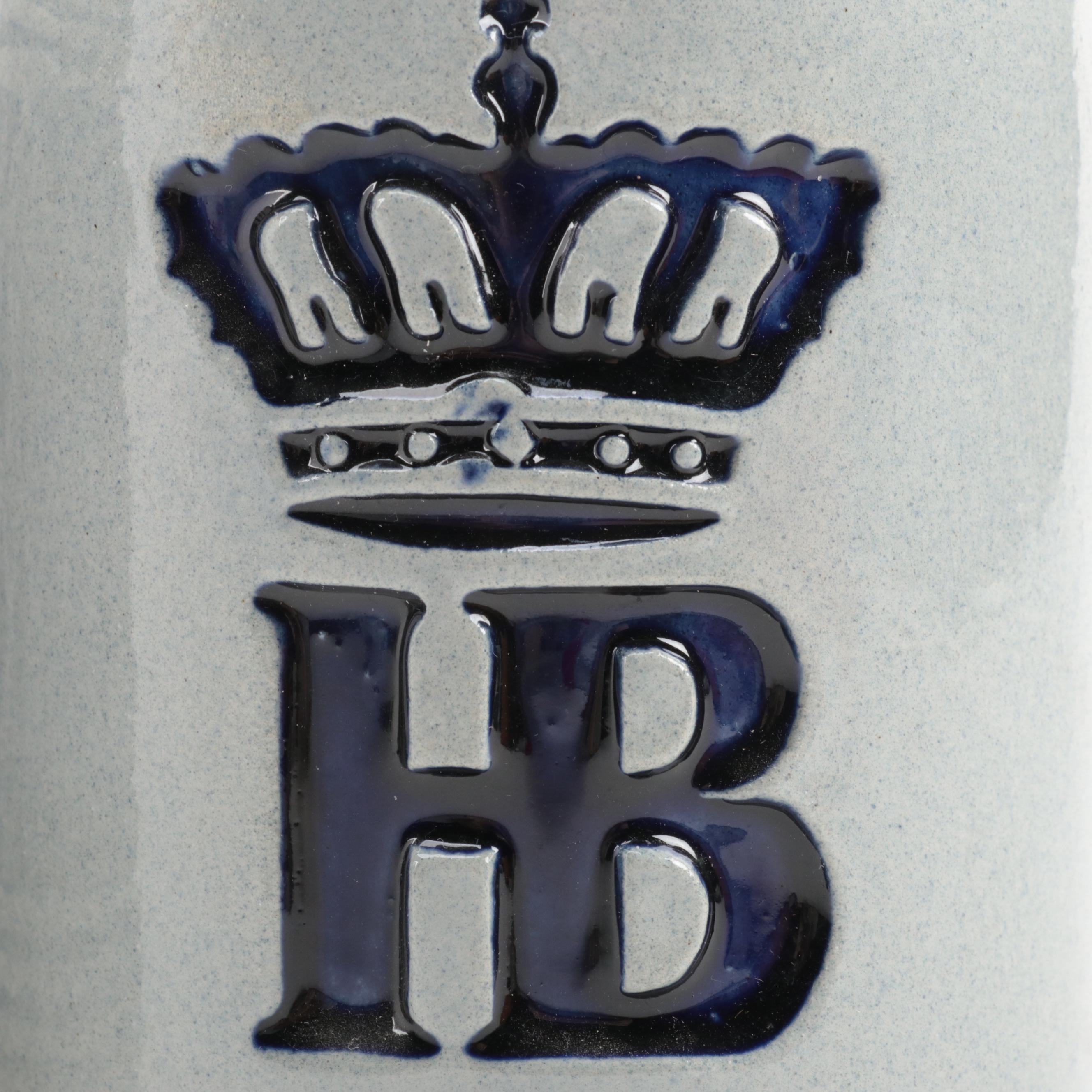 Goebel with Westerwald Style and Other German Stoneware Beer Steins