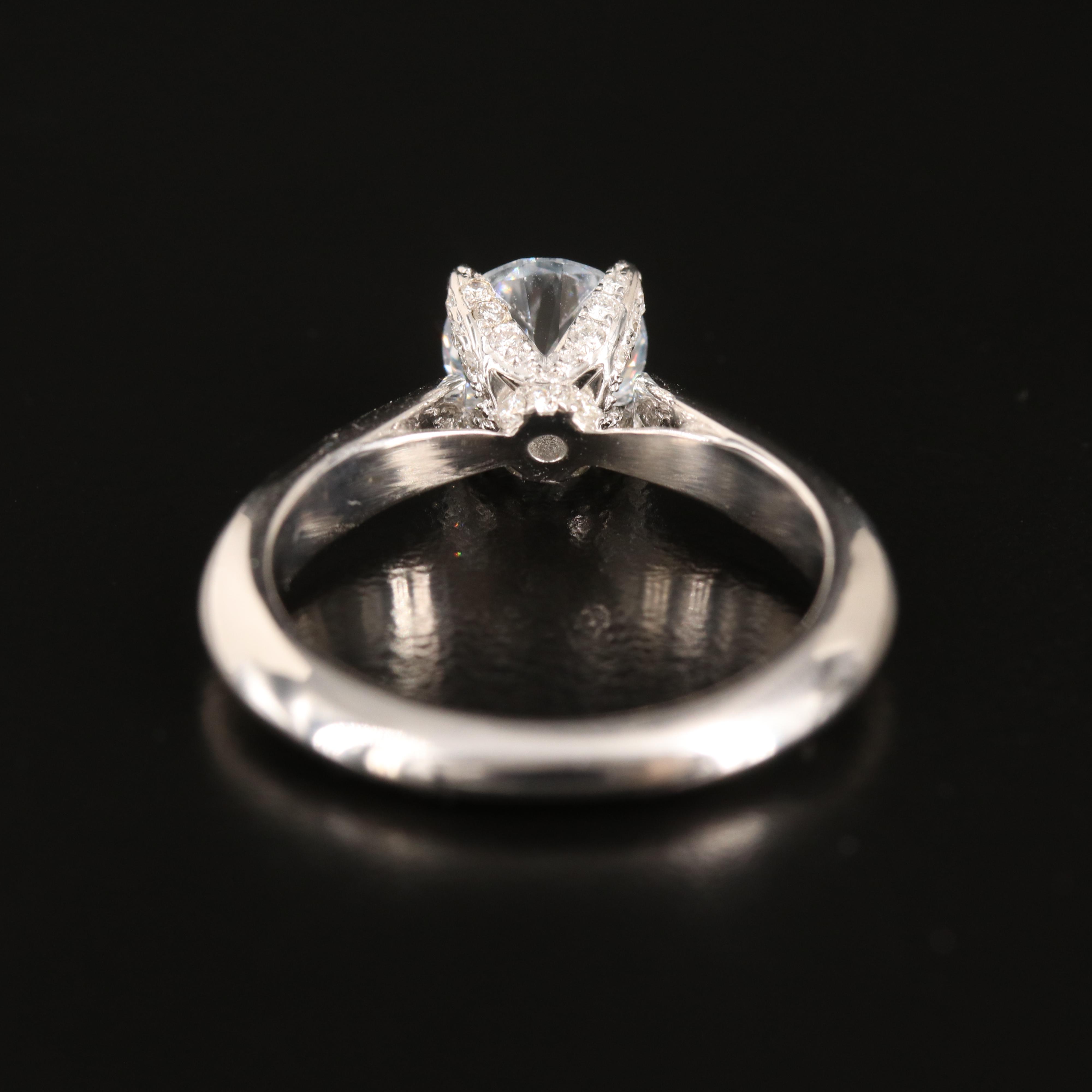 18K 1.30 CTW Lab Grown Diamond Ring