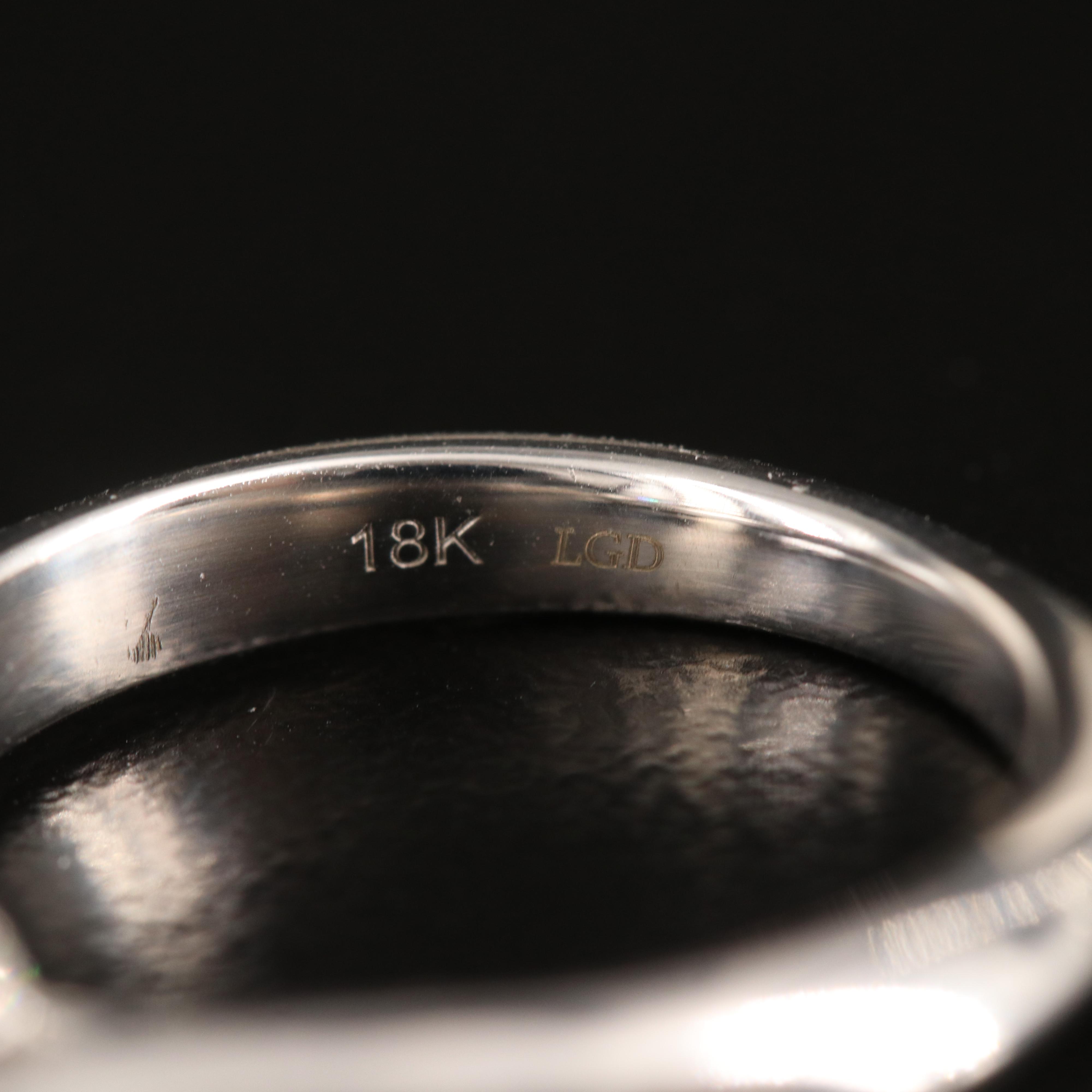 18K 1.30 CTW Lab Grown Diamond Ring