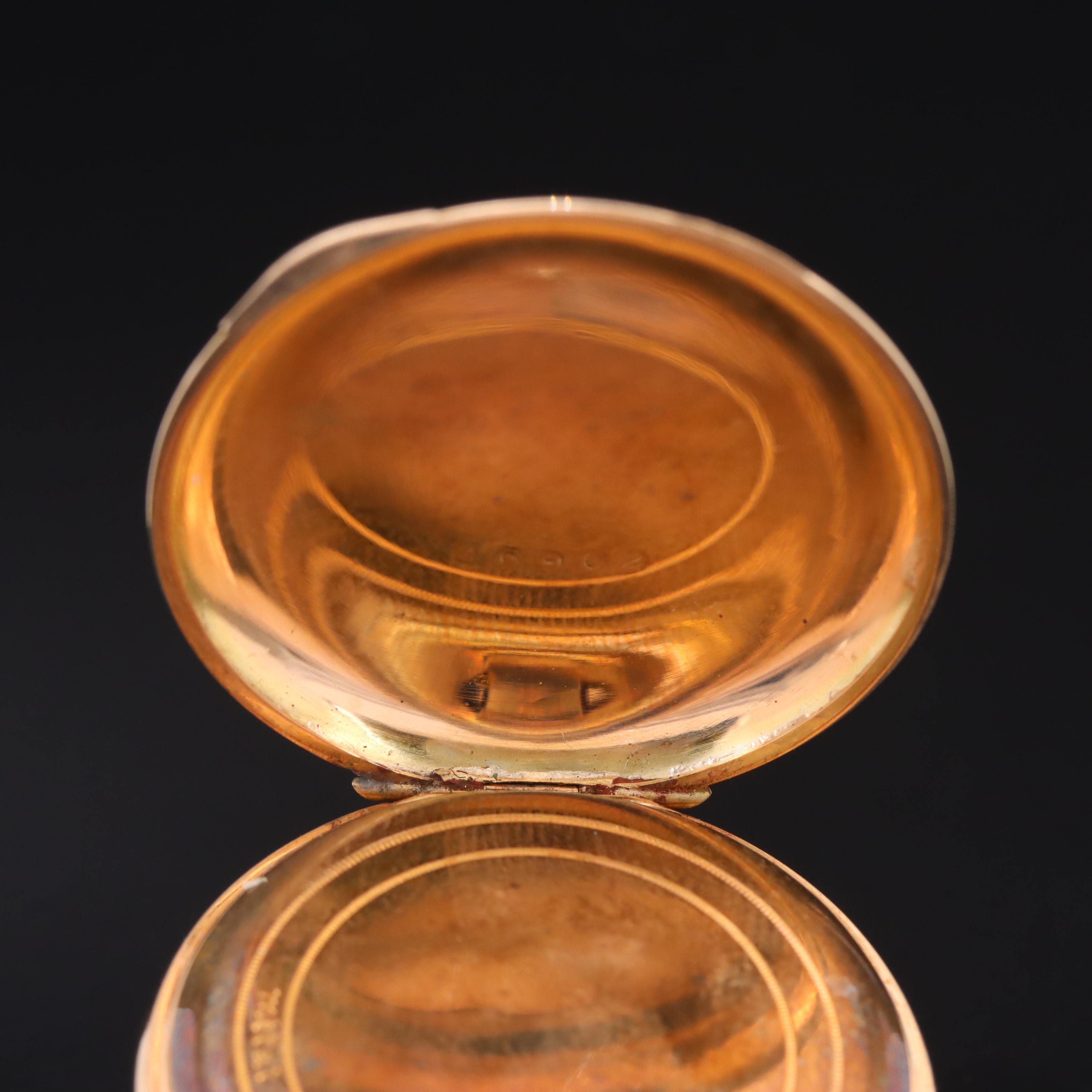 14K Hunting Case Pocket Watch