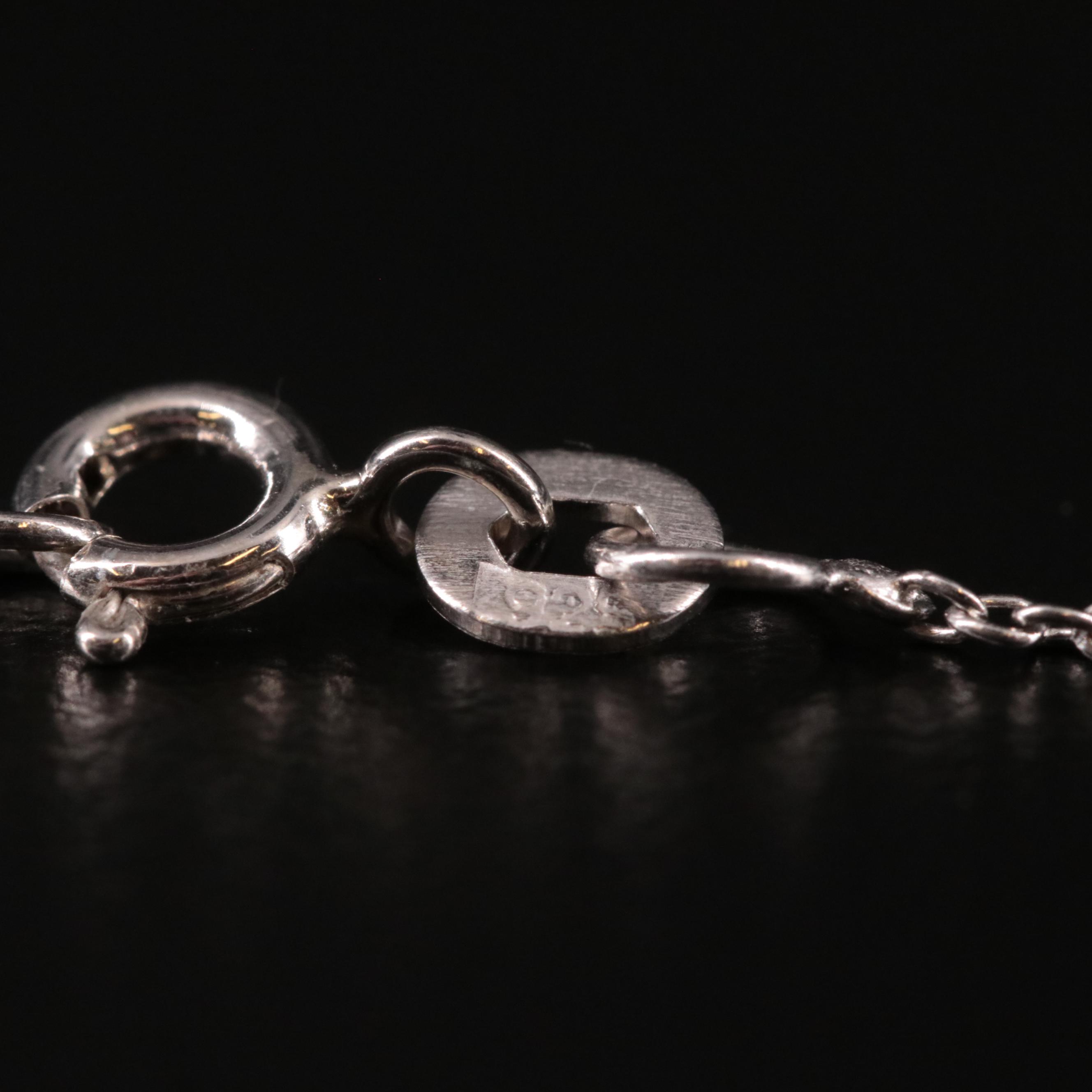 Sterling Jasper and Garnet Drop Pendant Necklace