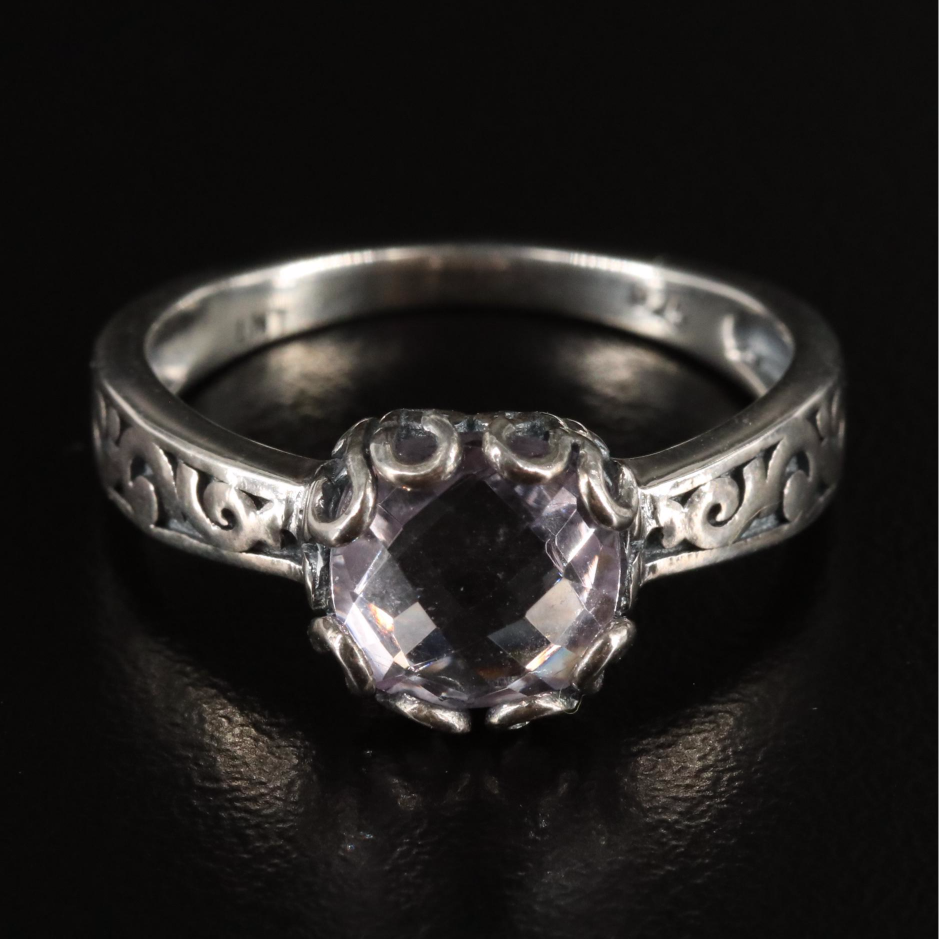 Sterling Amethyst Ring
