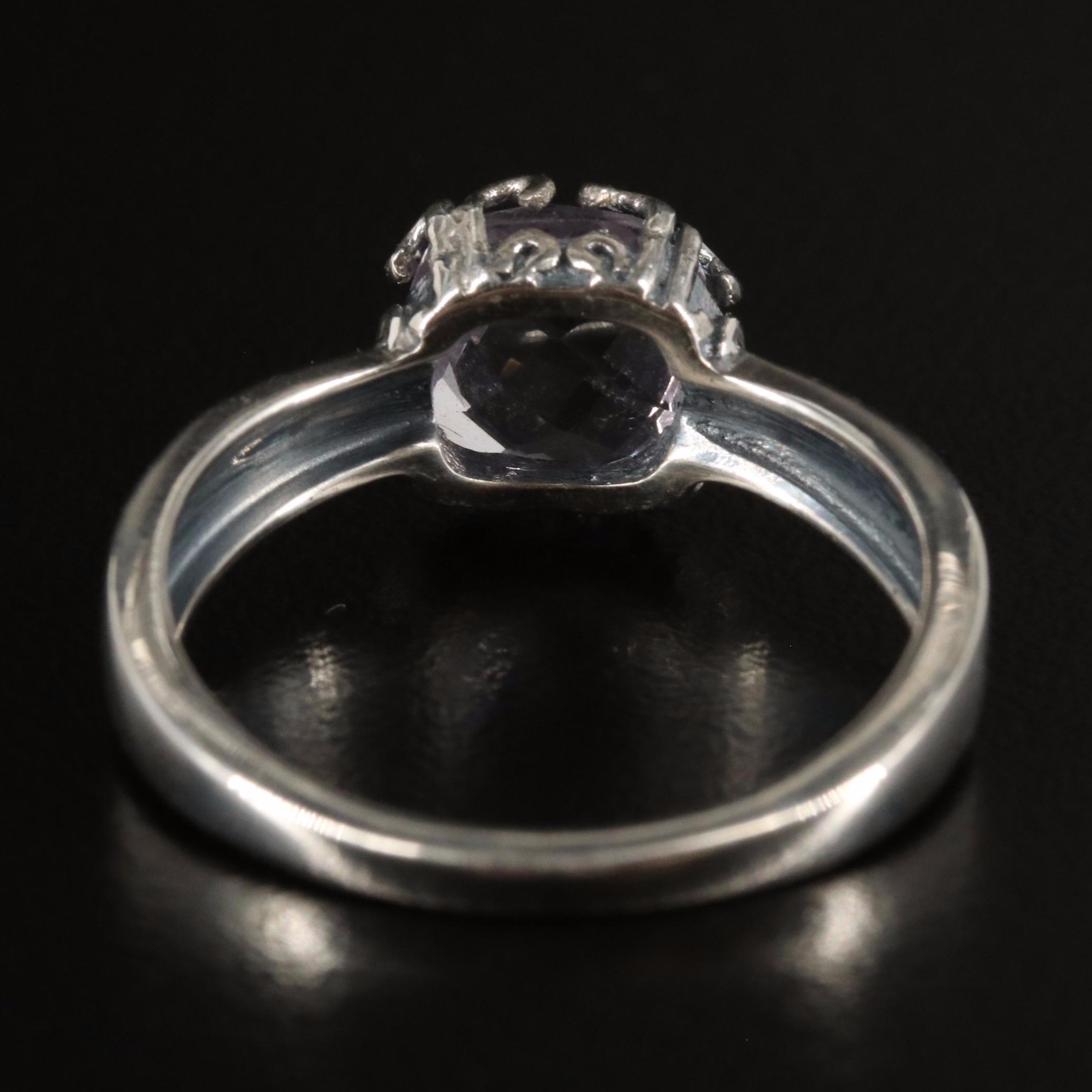 Sterling Amethyst Ring