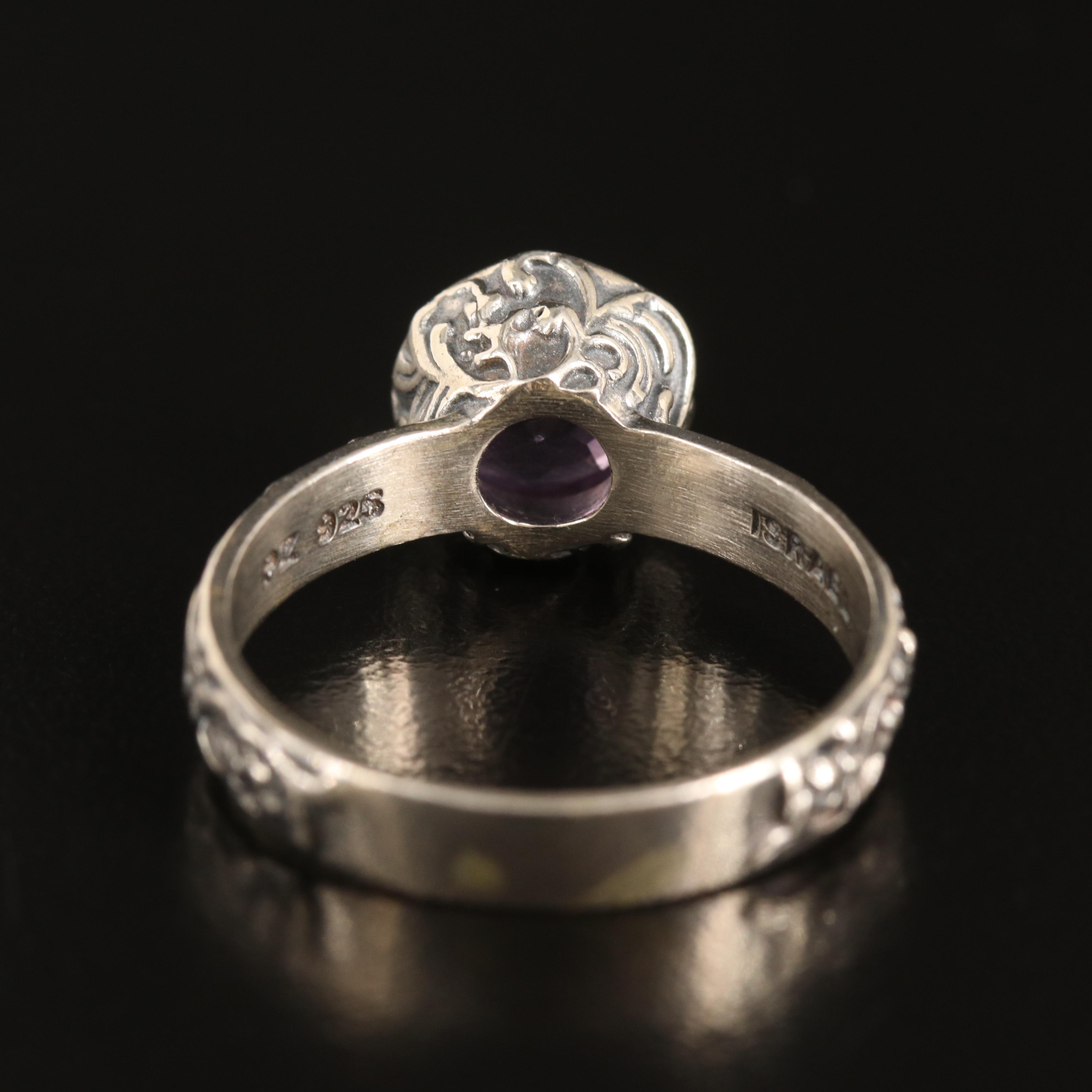 Sterling Amethyst Ring