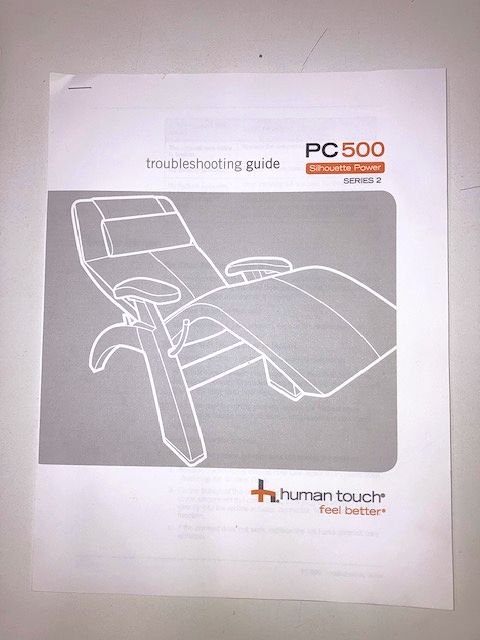 Human Touch Perfect Chair PC500 Zero Gravity Recliner