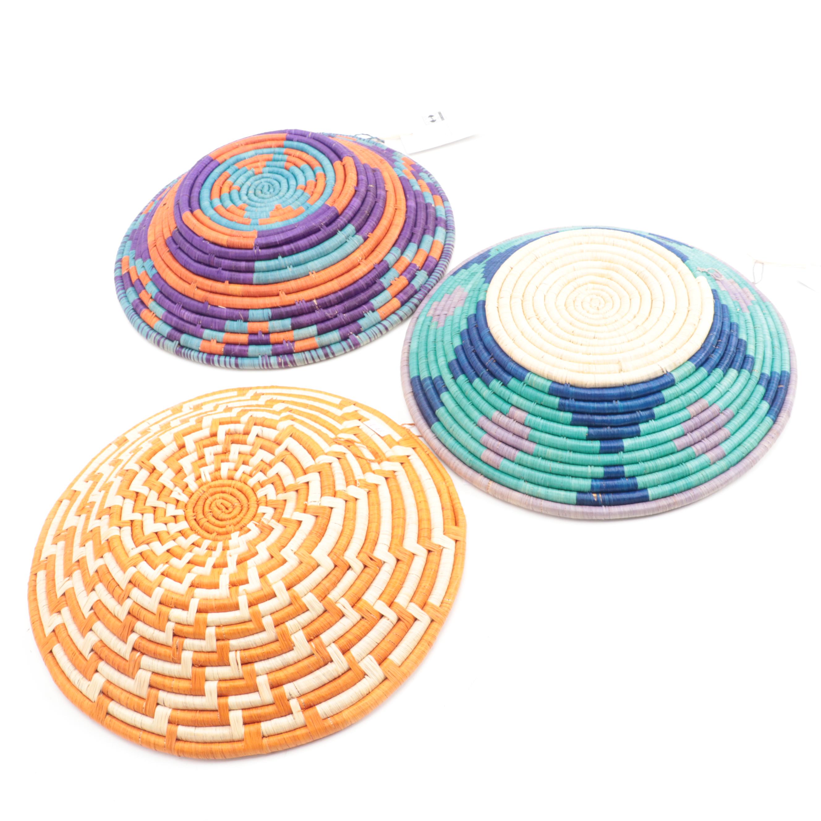 Ugandan and Ghanaian Handmade Baskets With Other Beaded Baskets