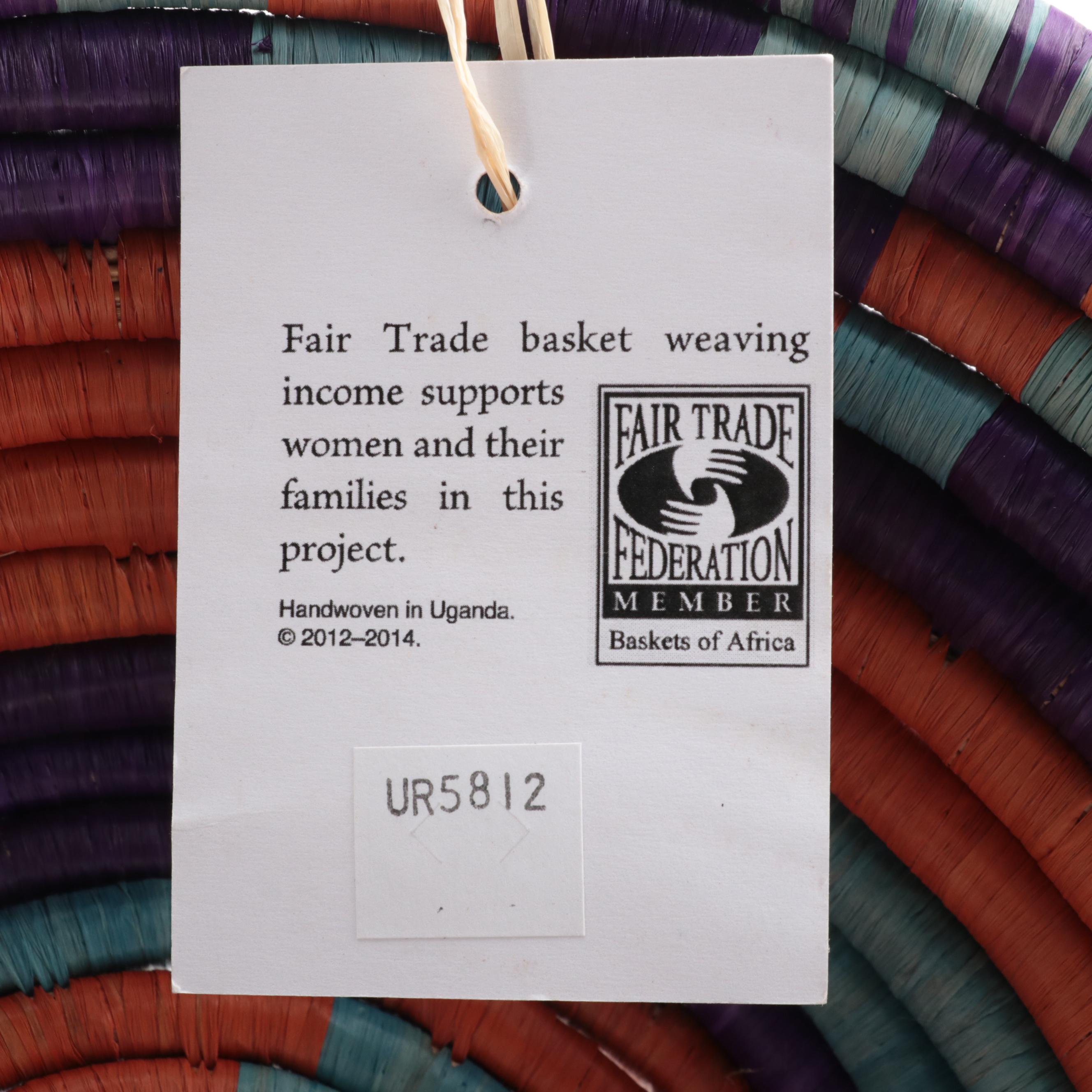 Ugandan and Ghanaian Handmade Baskets With Other Beaded Baskets