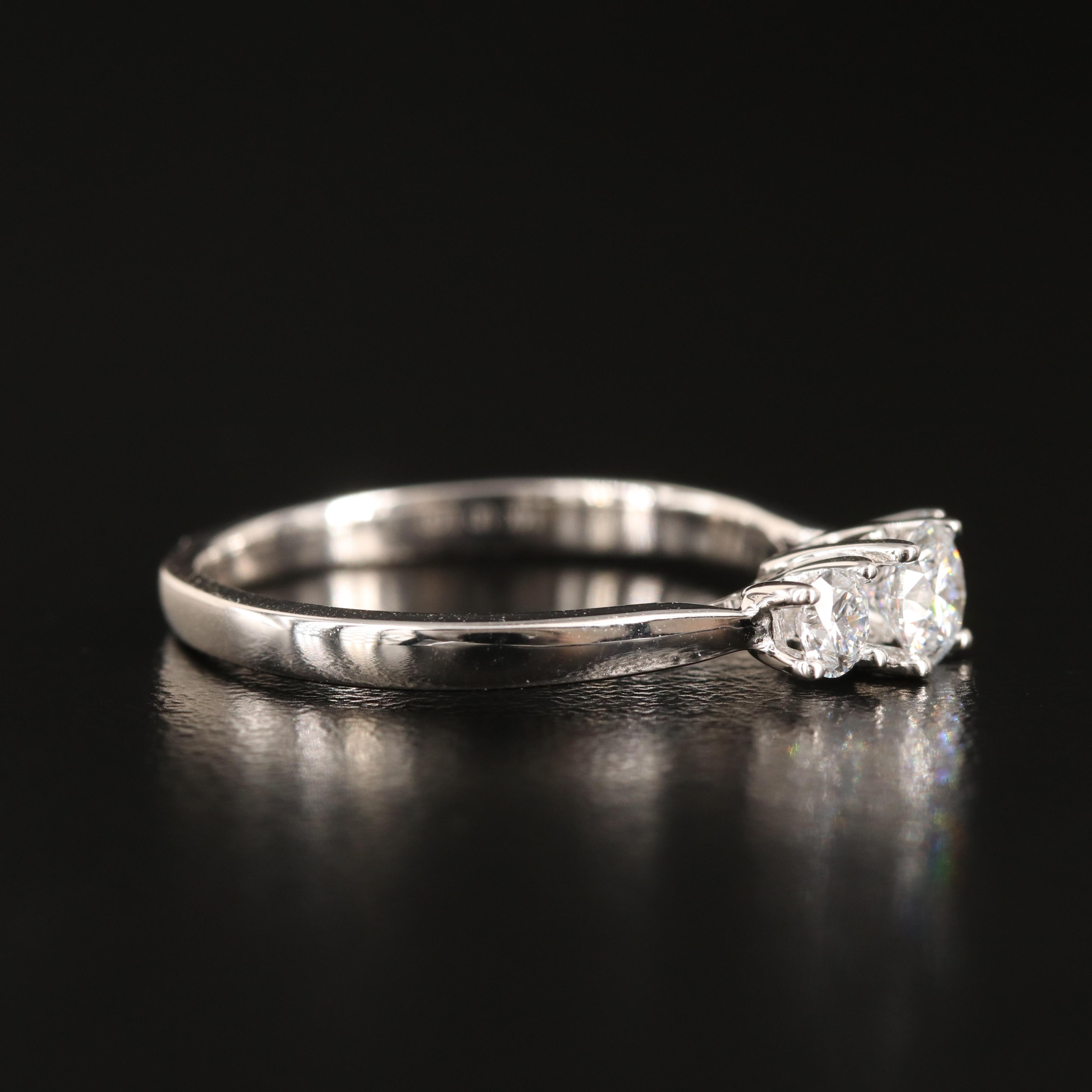 14K 0.52 CTW Lab Grown Diamond Ring with IGI Report