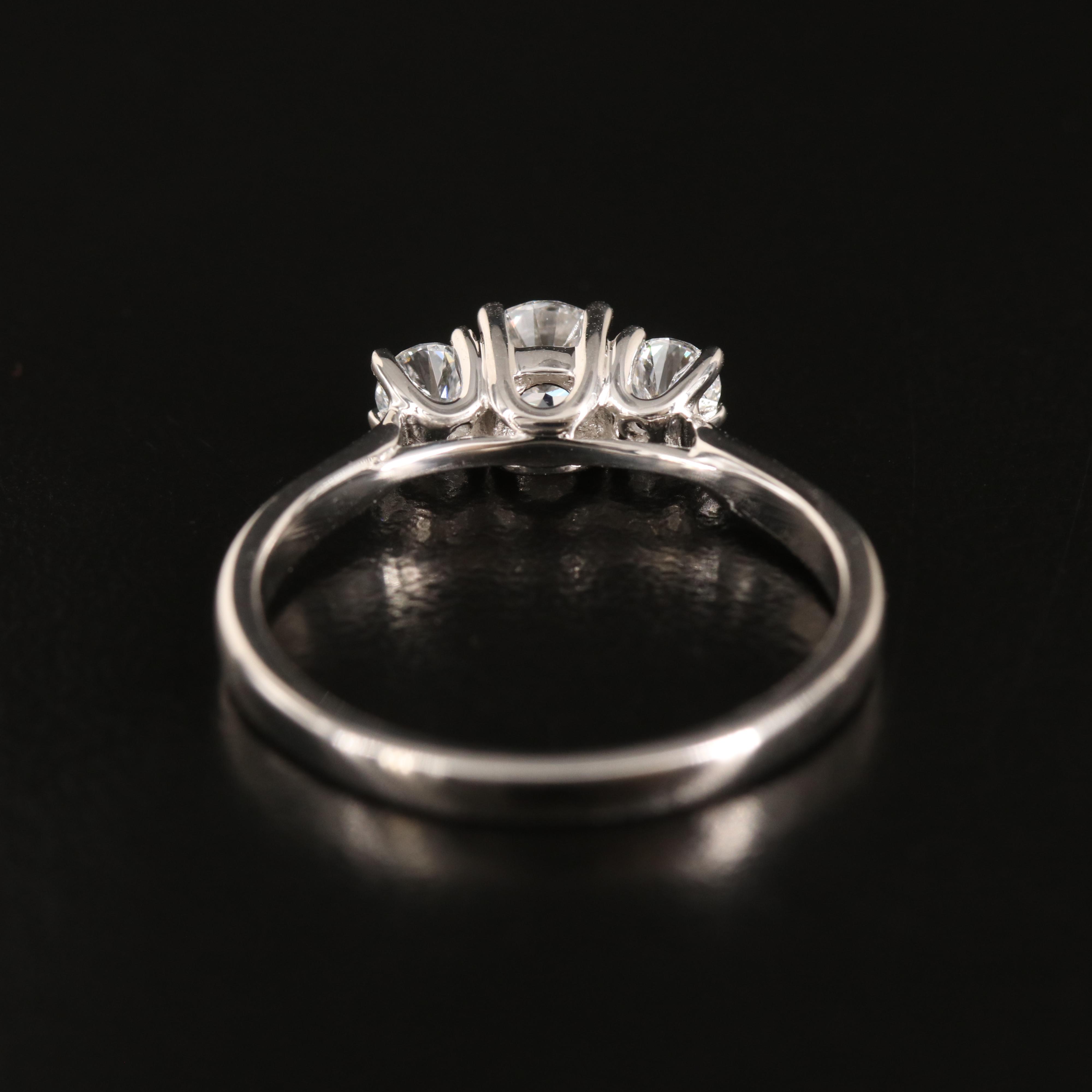 14K 0.52 CTW Lab Grown Diamond Ring with IGI Report