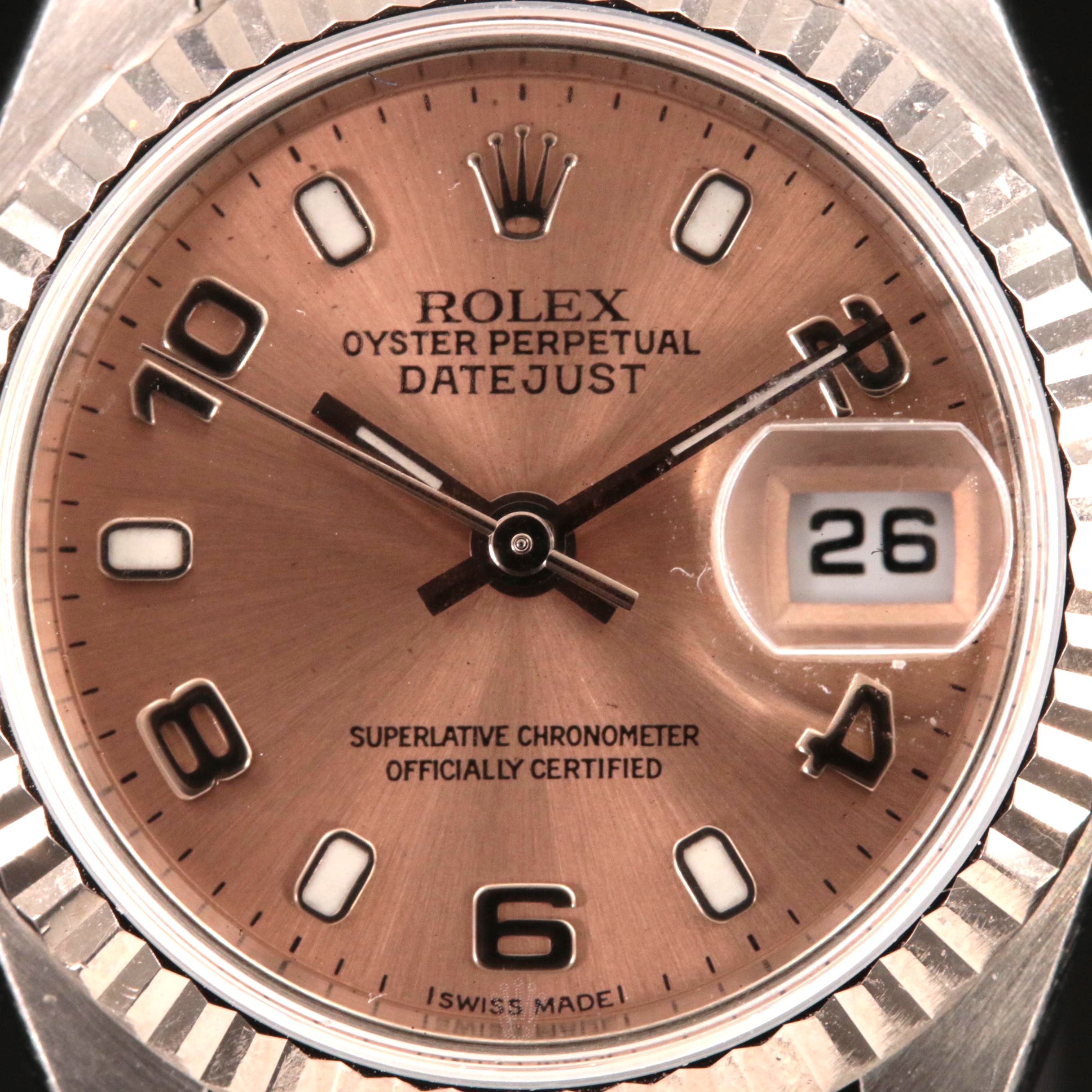 2001 Rolex Stainless Steel and 18K Datejust Watch