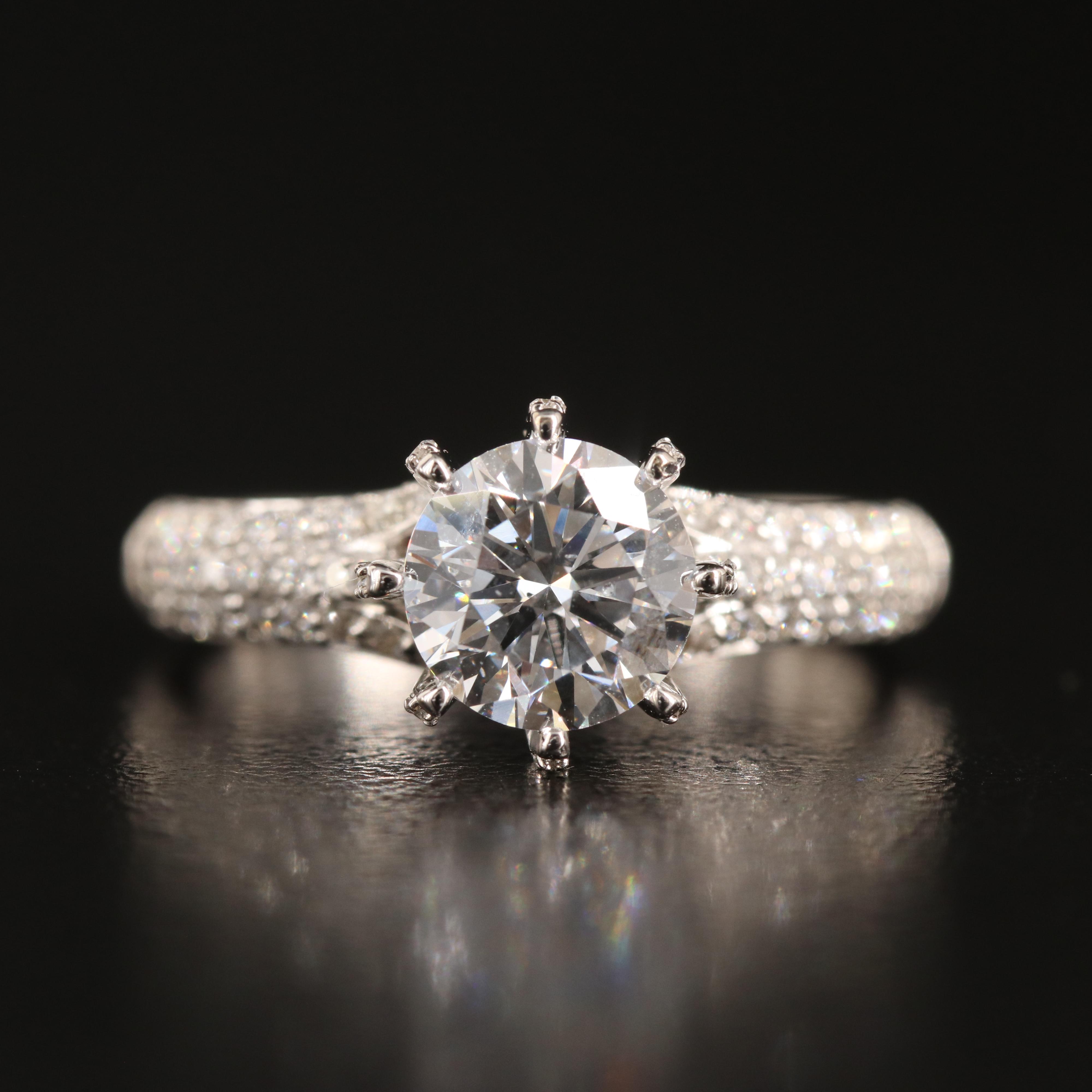 14K 1.58 CTW Lab Grown Diamond Ring