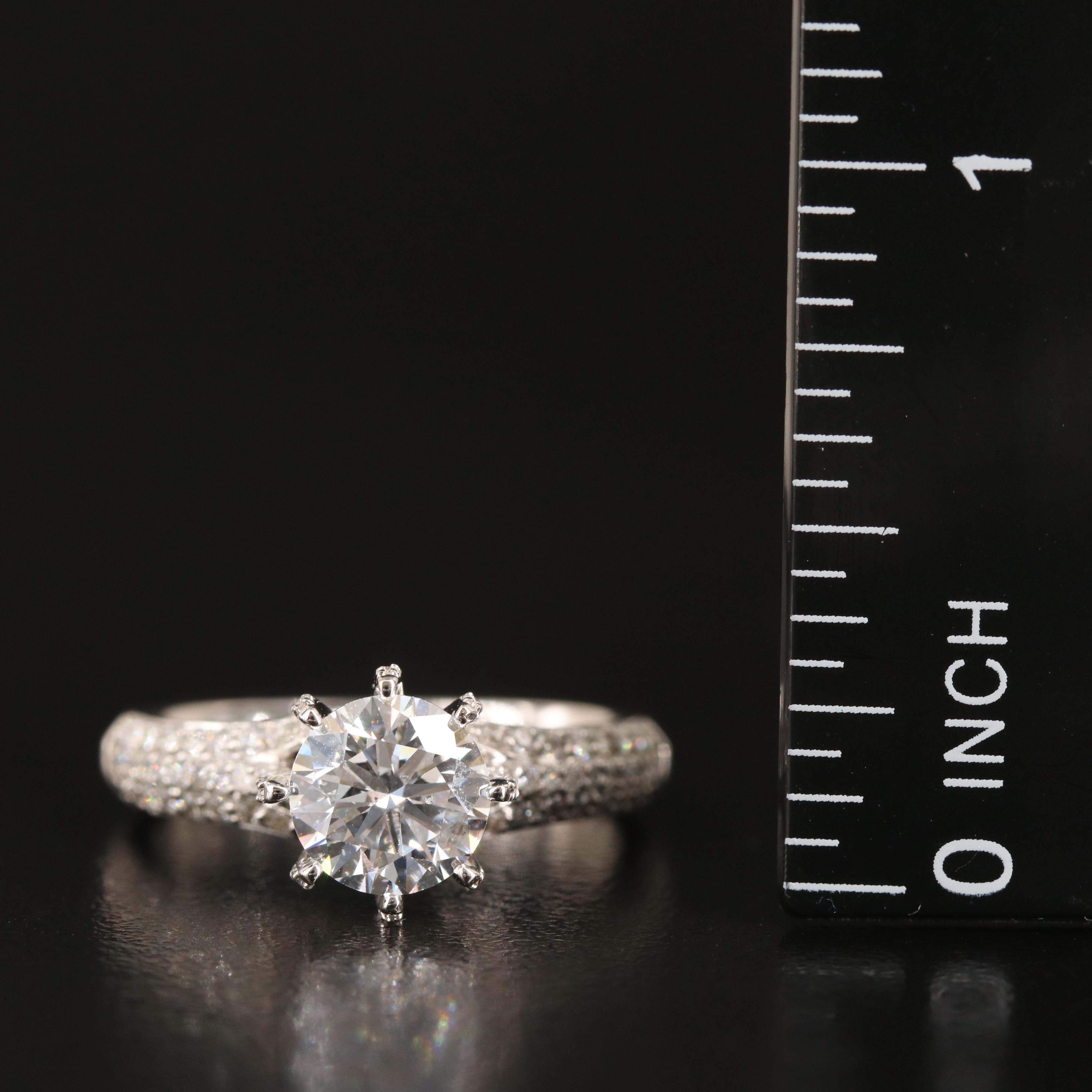 14K 1.58 CTW Lab Grown Diamond Ring