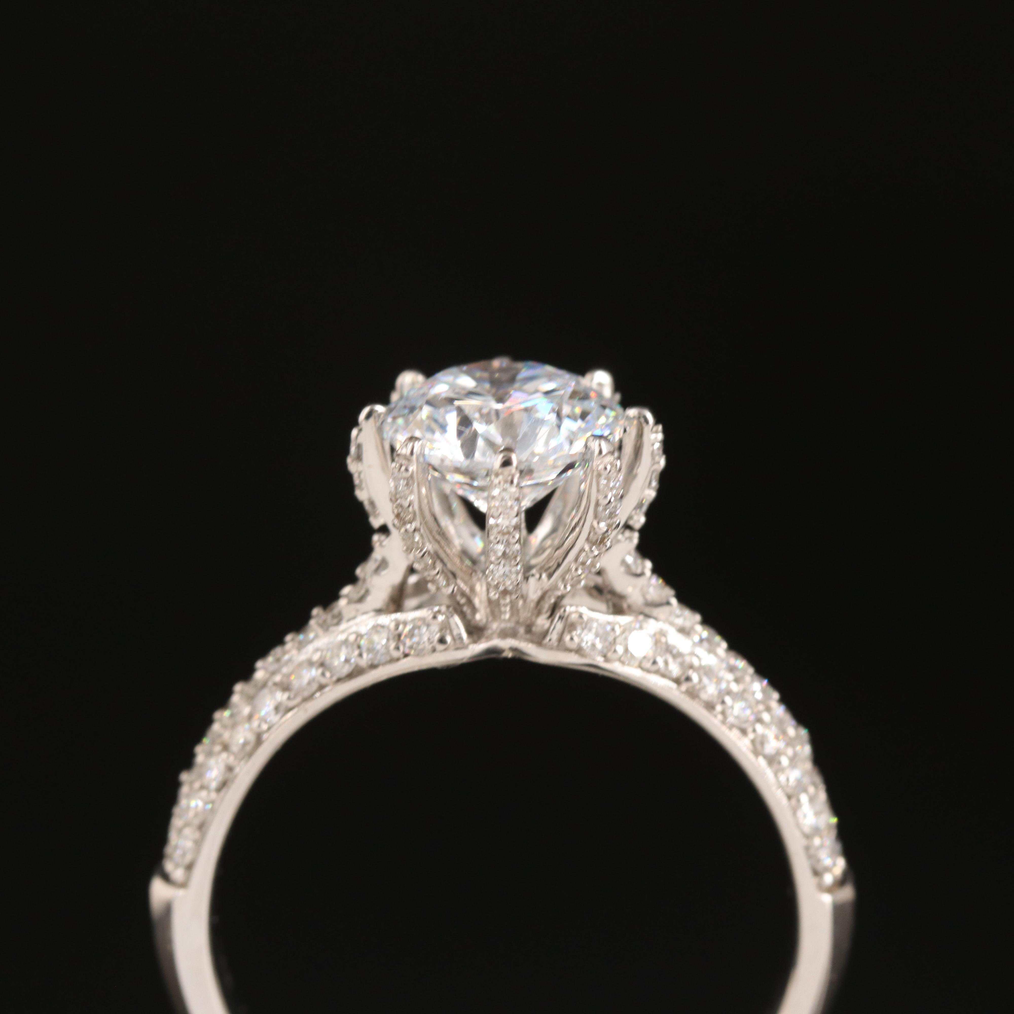 14K 1.58 CTW Lab Grown Diamond Ring