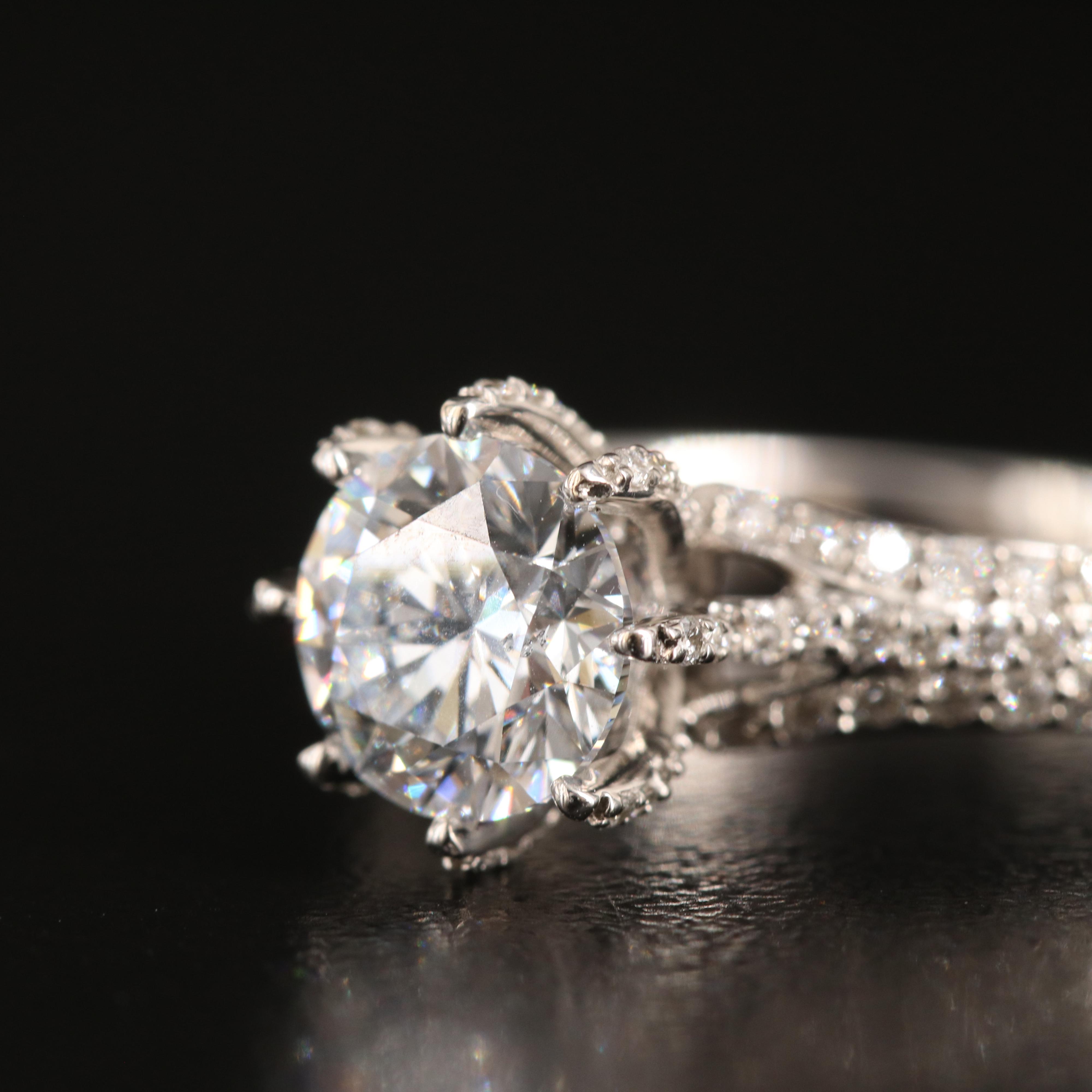 14K 1.58 CTW Lab Grown Diamond Ring