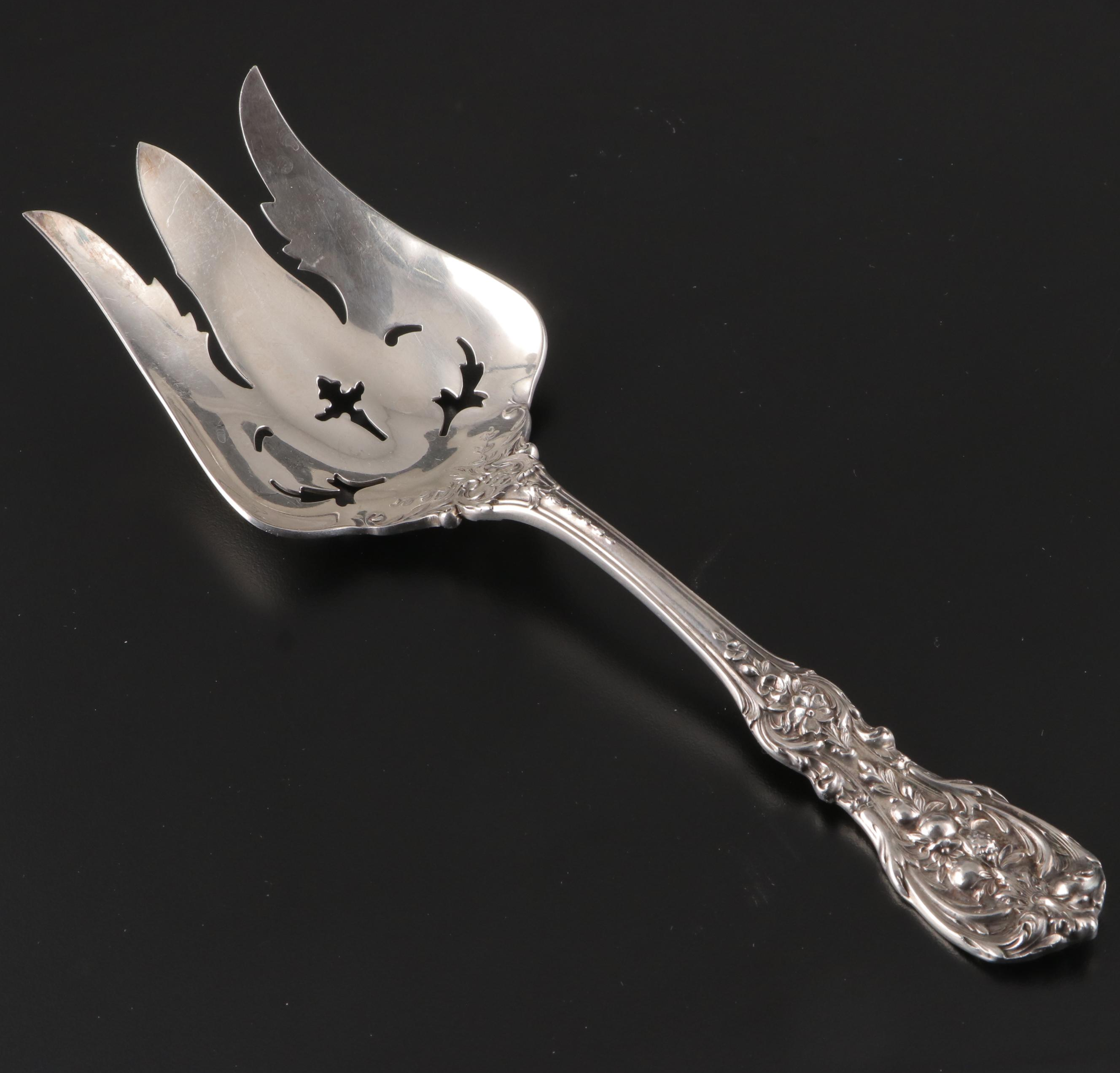 Reed & Barton "Francis I" Sterling Silver Salad Serving Utensils