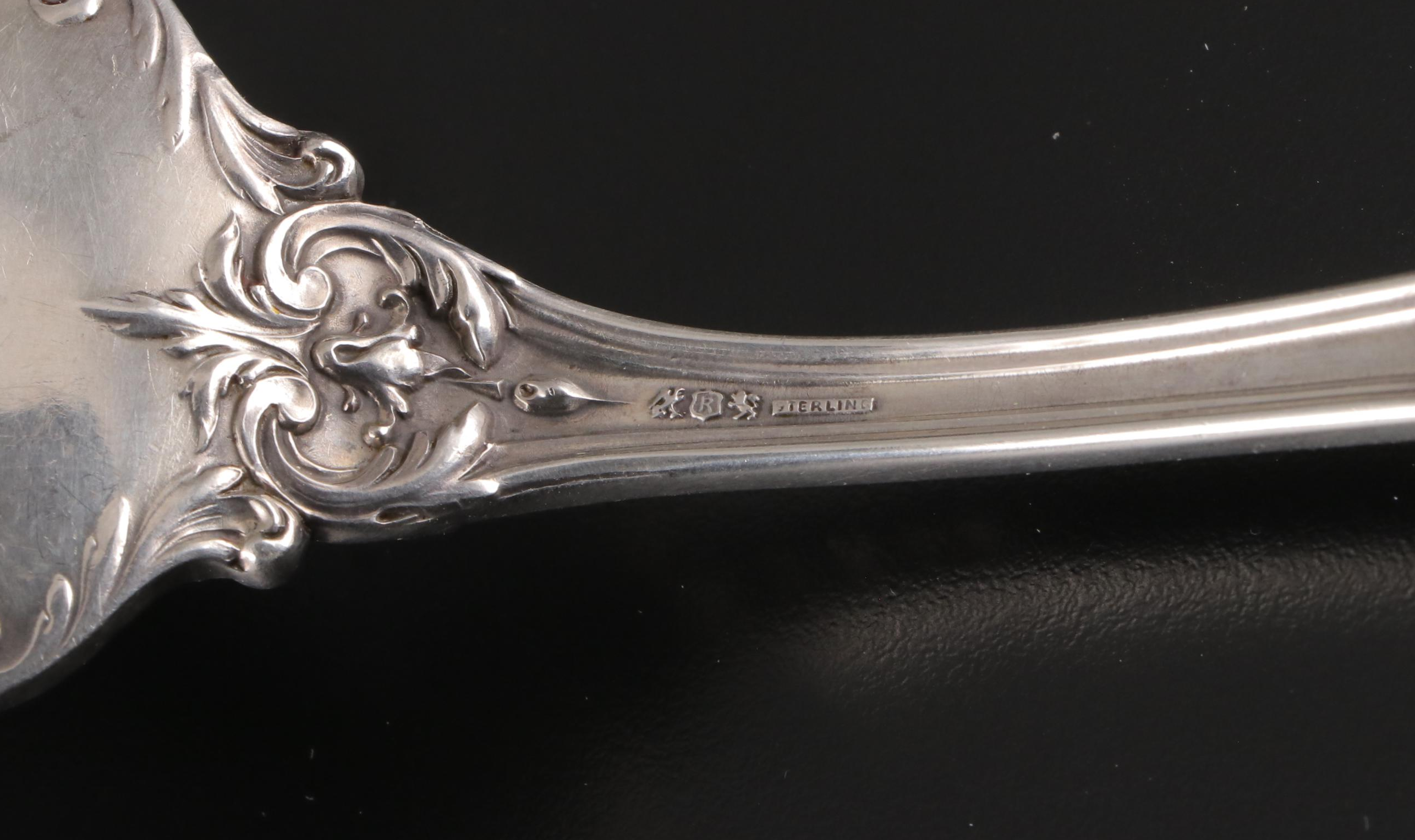 Reed & Barton "Francis I" Sterling Silver Salad Serving Utensils