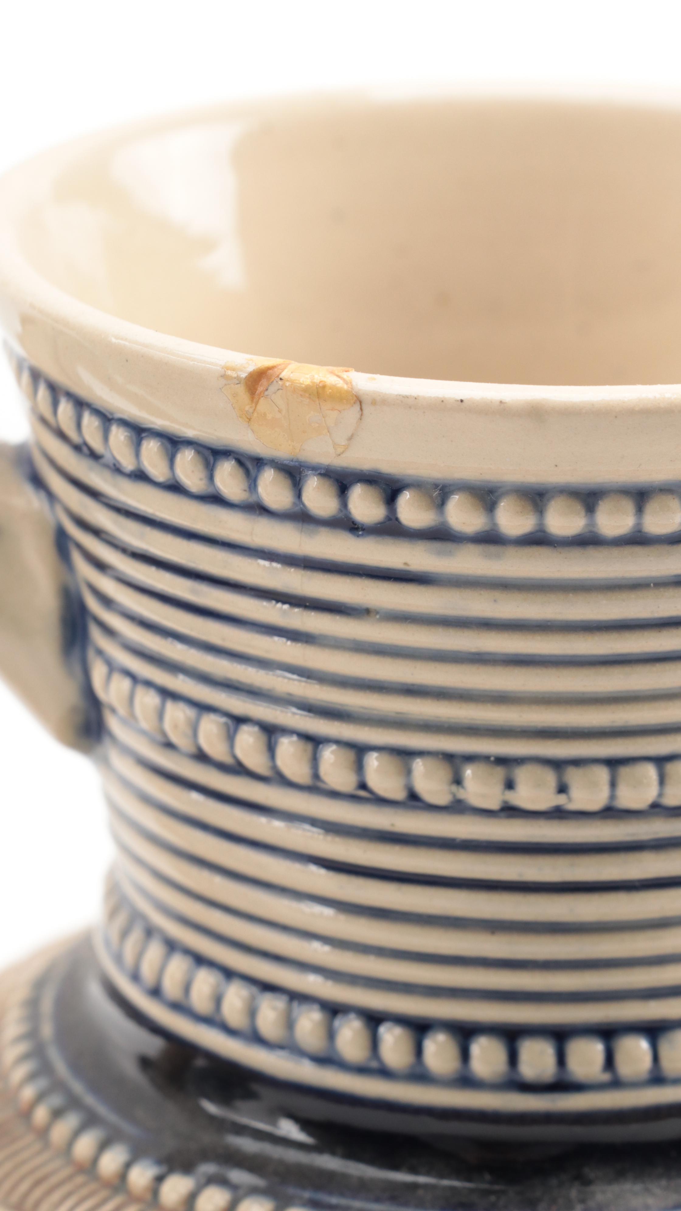 Gerz Stoneware Figural Carafe with Other Stoneware Carafe