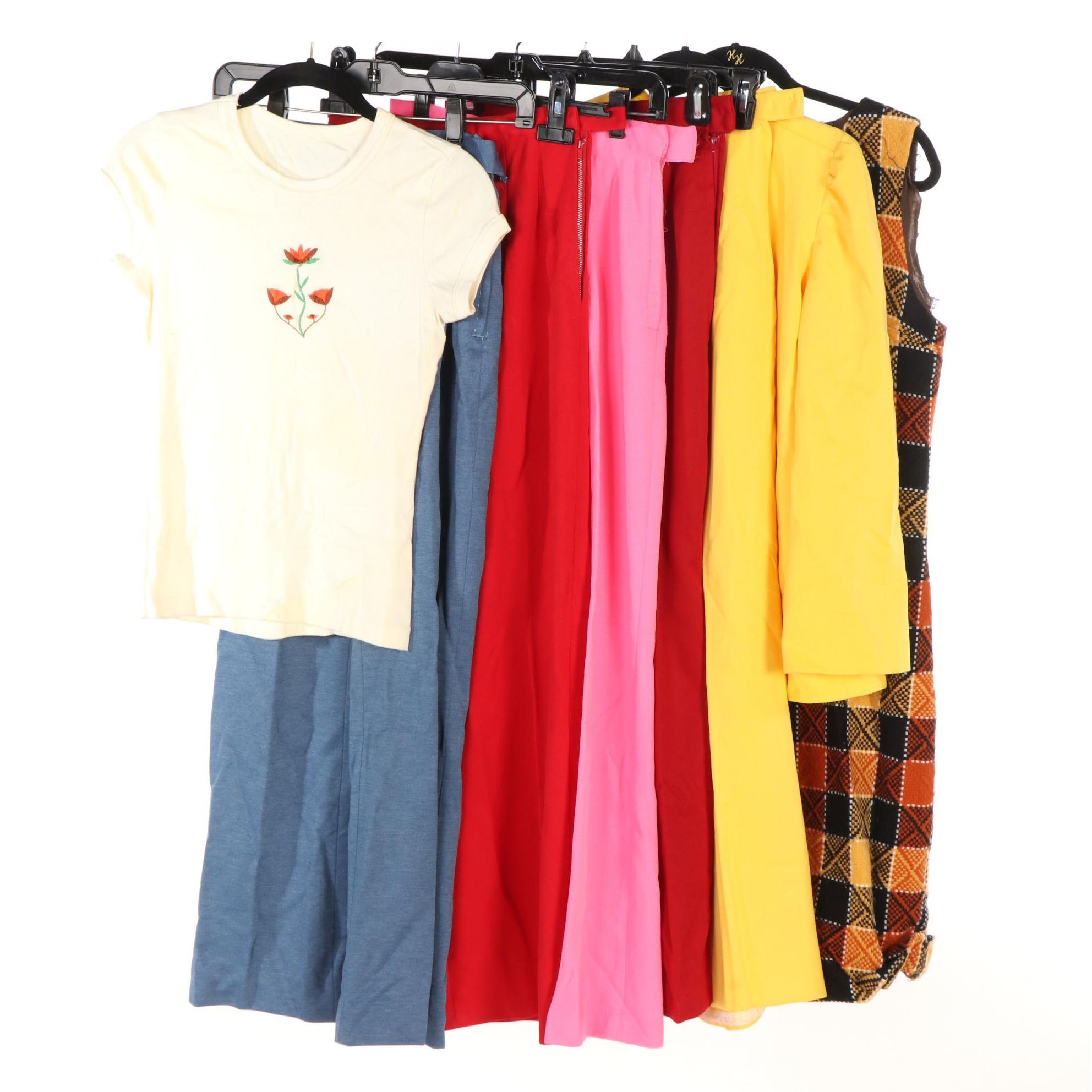 Women's Assorted Vintage Clothing, Late 1960s-1970s