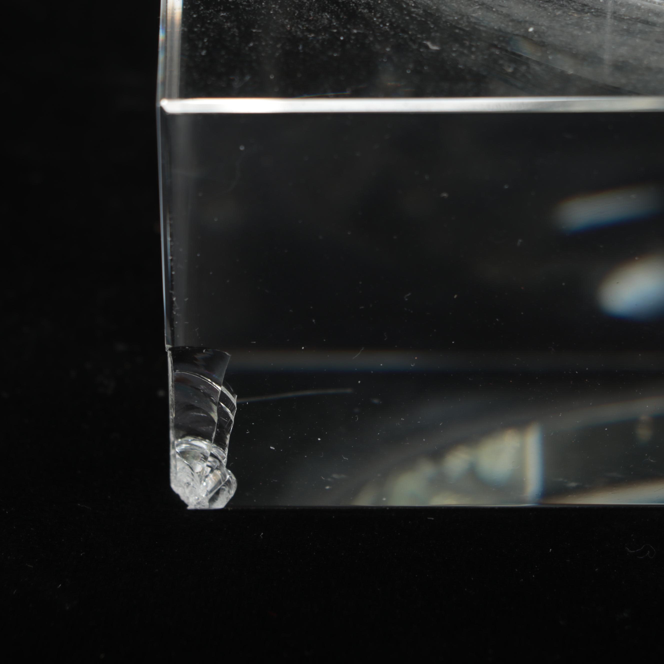 Restoration Hardware "Saxon" French Wire Clear Glass Table Lamp