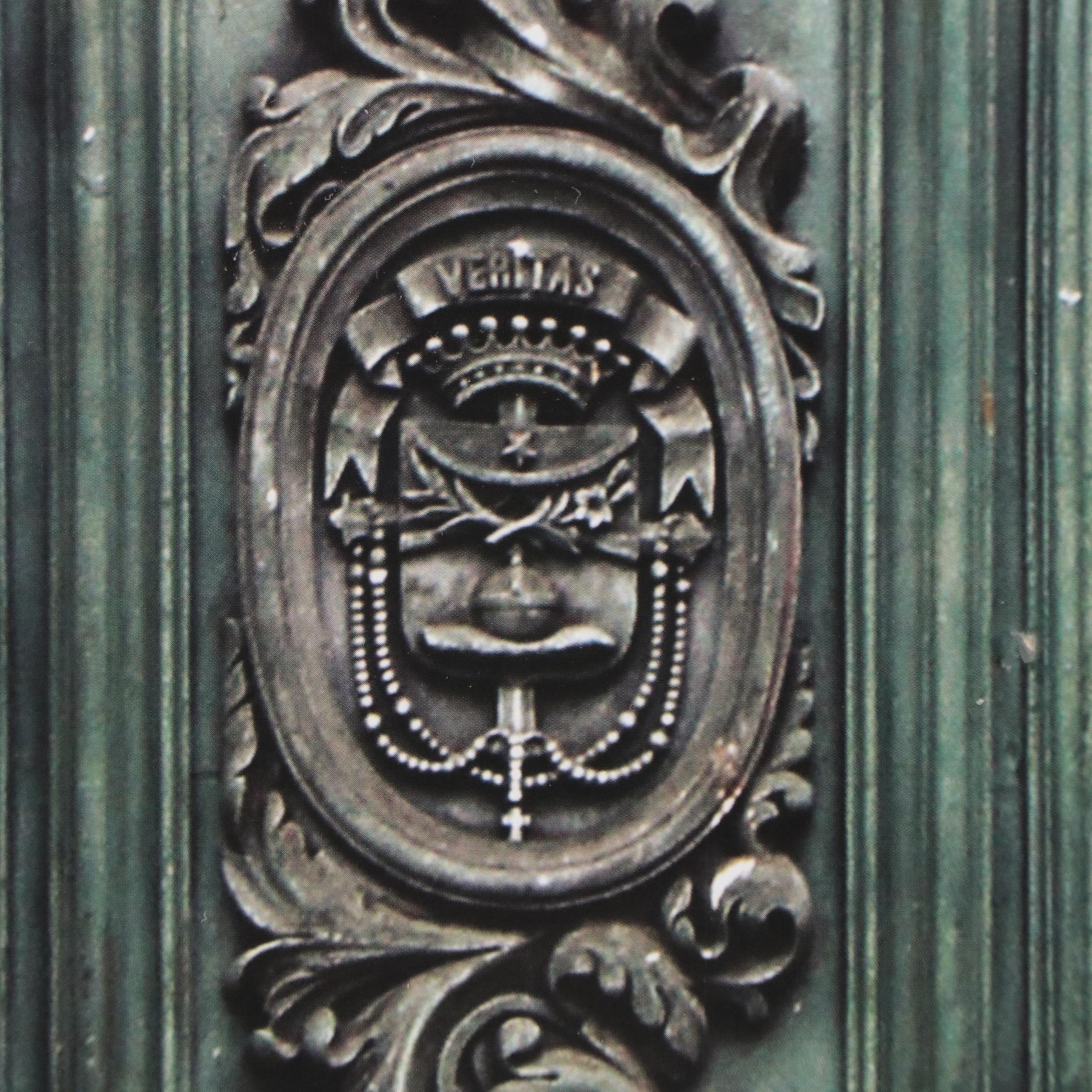 Offset Lithograph of European Arched Doorway