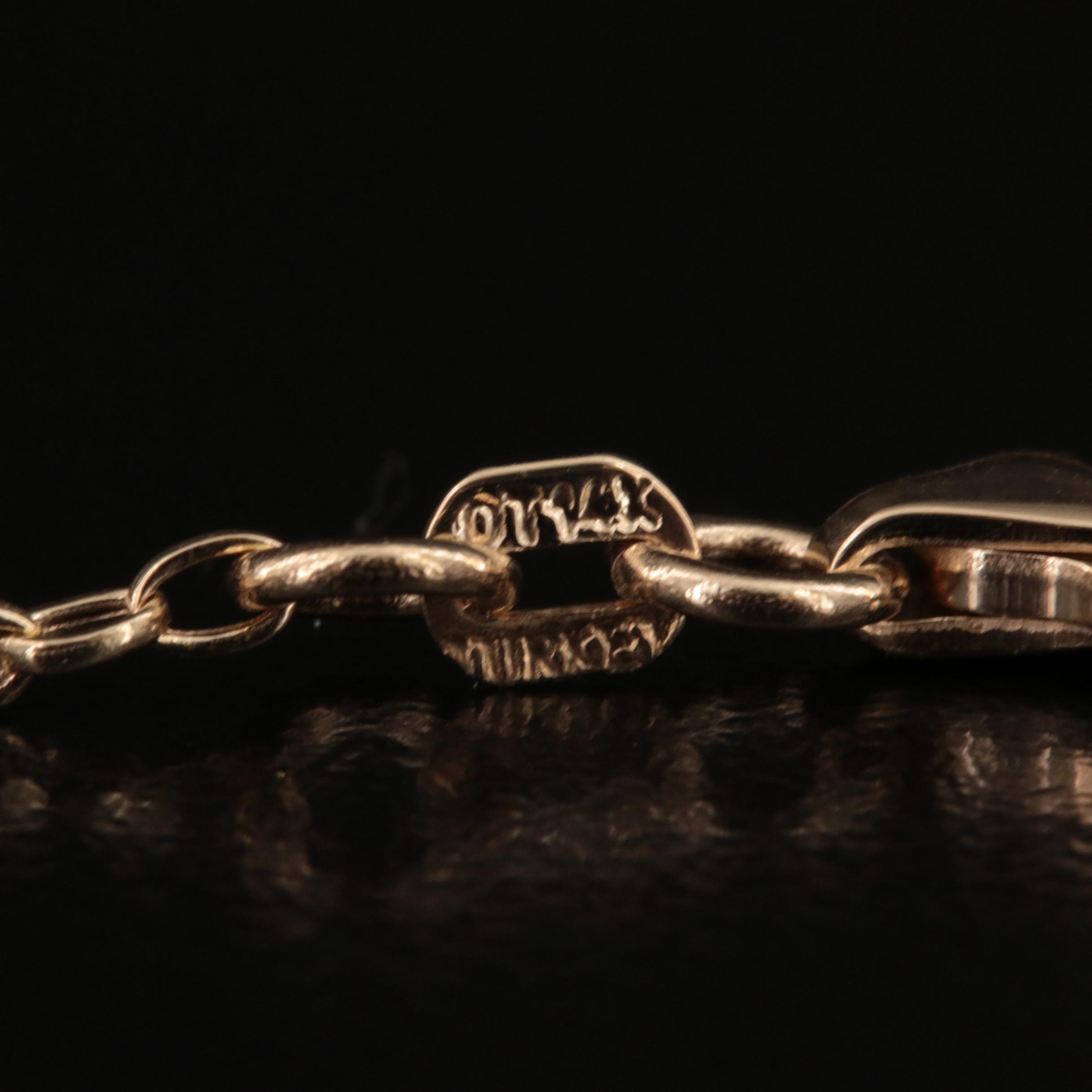 14K Graduated Ring Drop Necklace Scrap