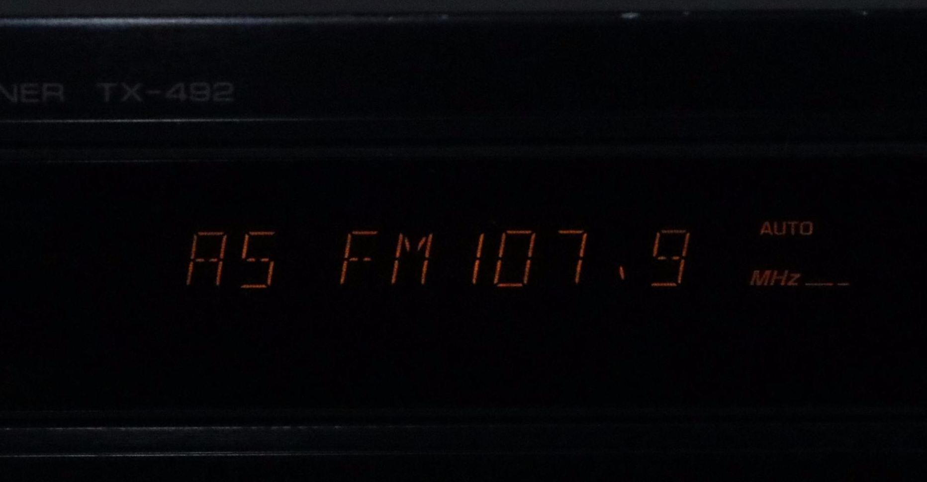 Pioneer A/V Receiver, Sony CD-RW and Yamaha AM/FM Stereo Tuner