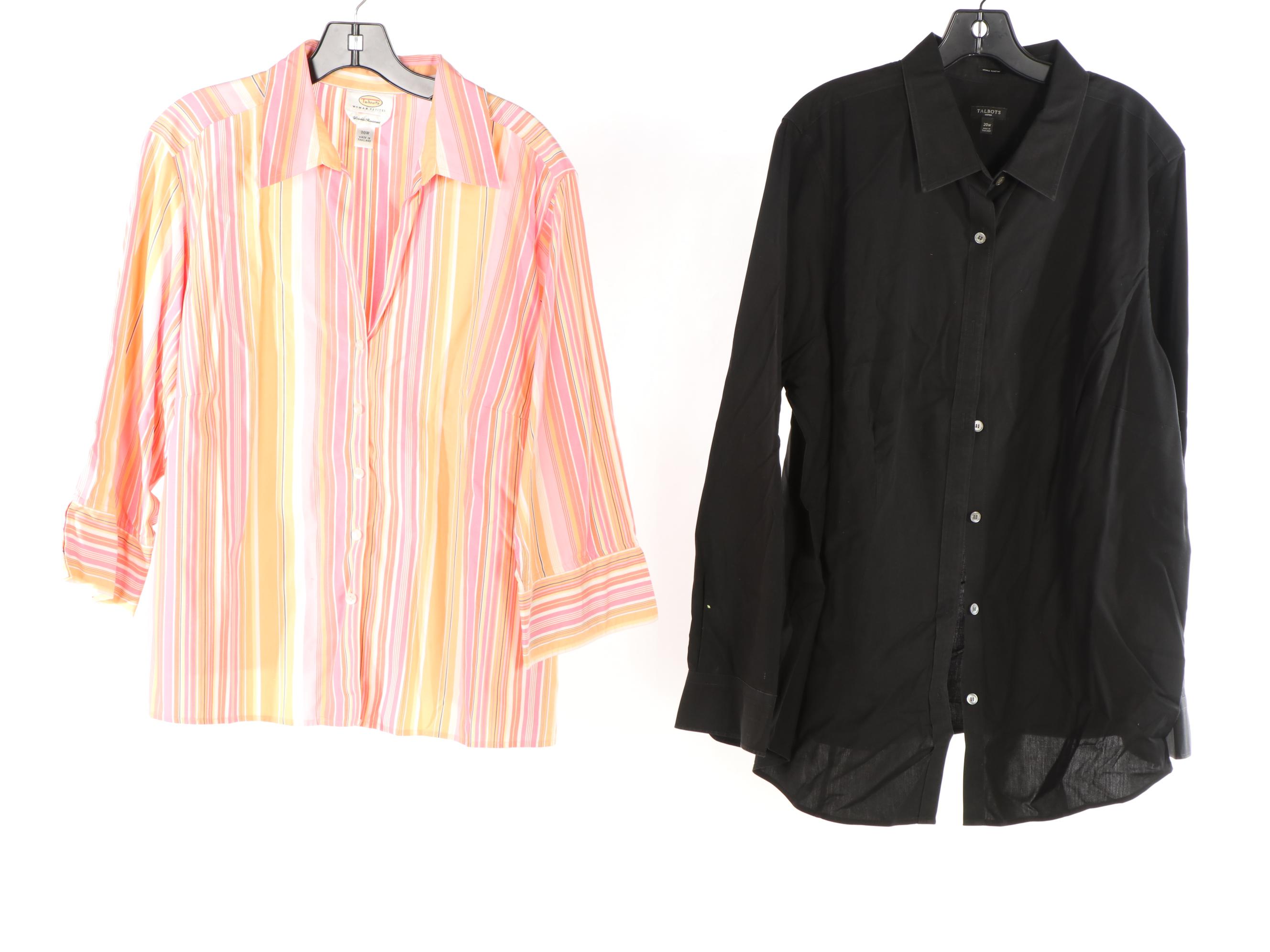 Foxcroft, Talbots, and Liz Claiborne Button-Up Shirts