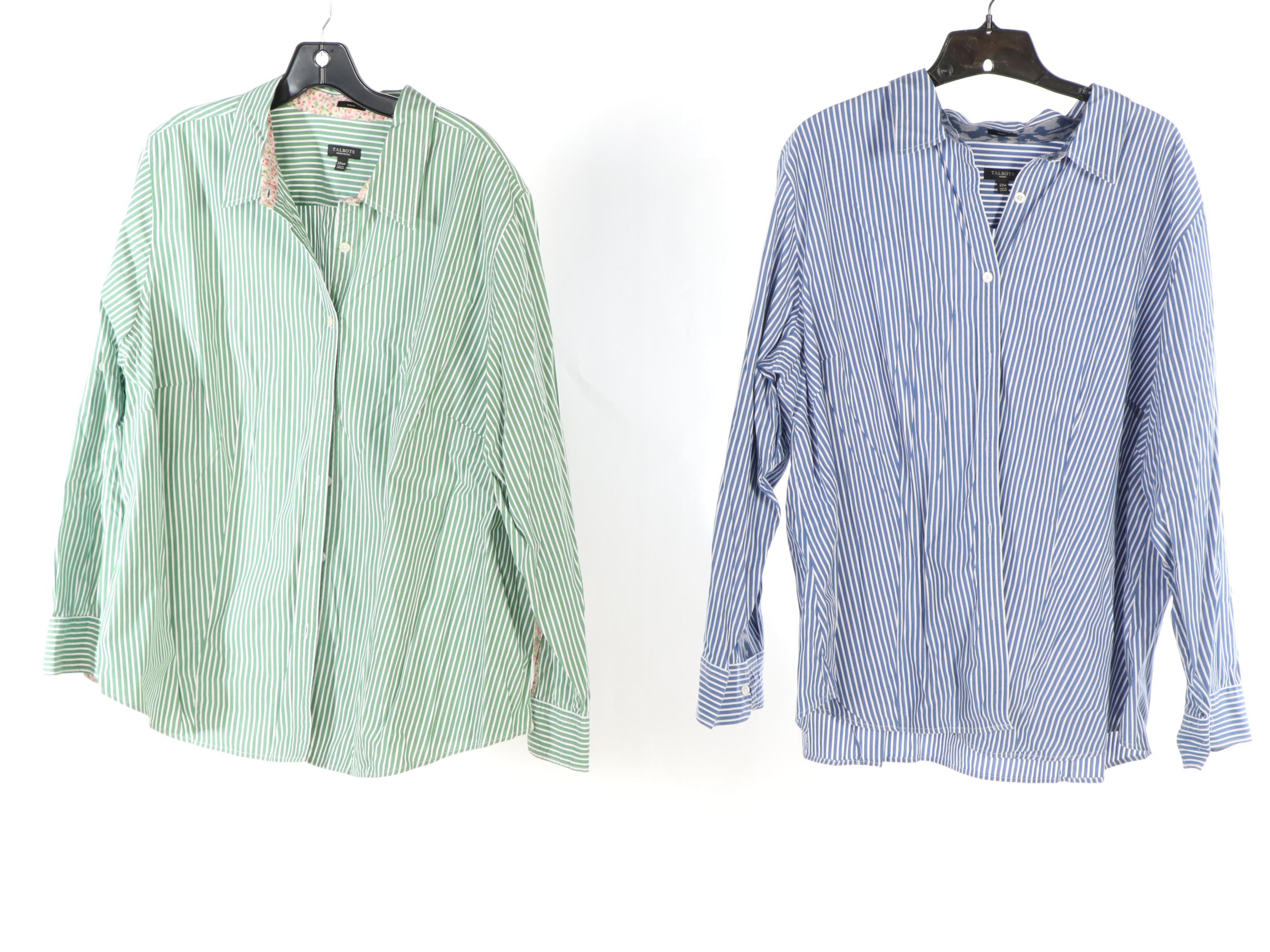 Foxcroft, Talbots, and Liz Claiborne Button-Up Shirts