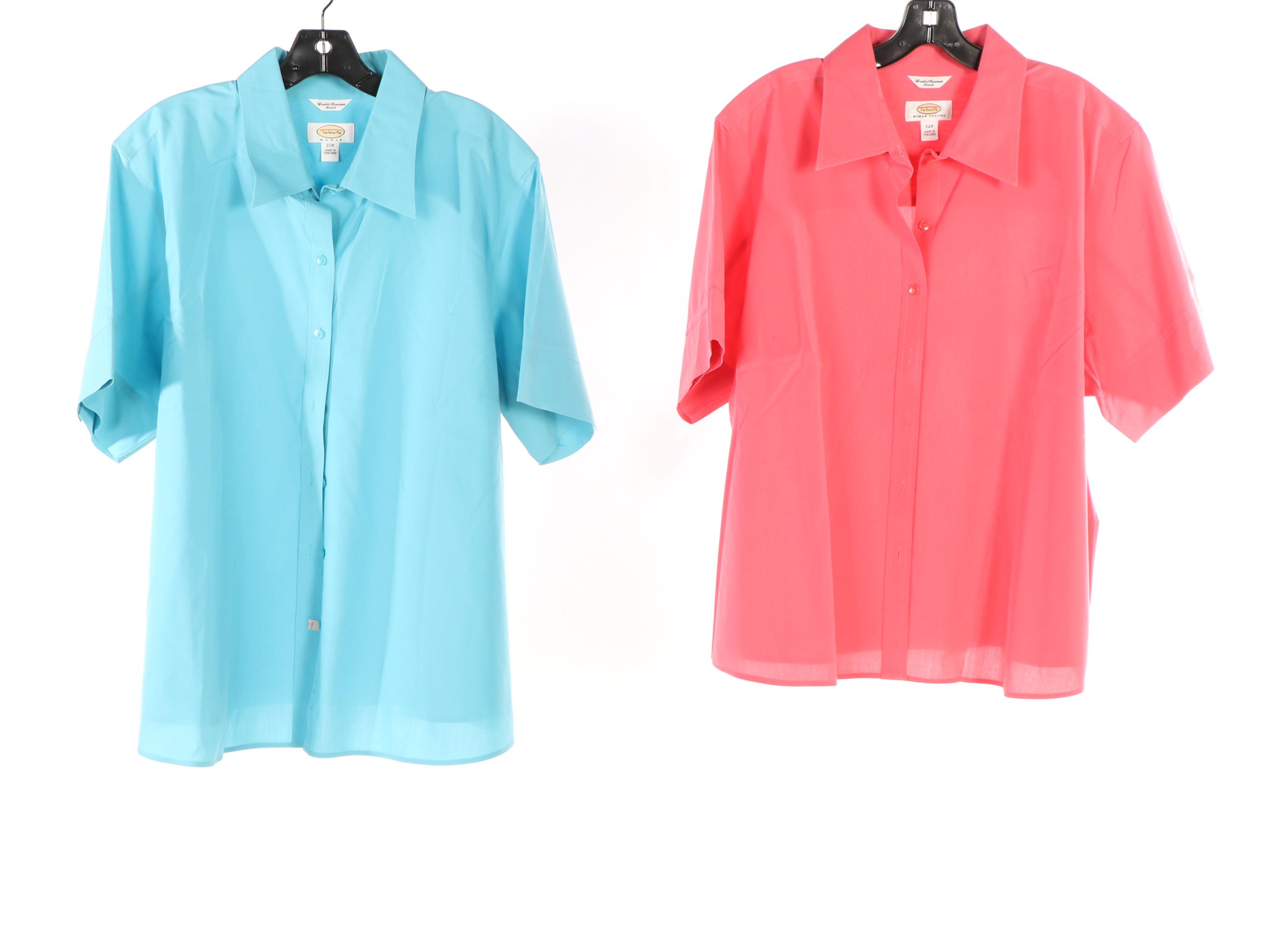 Foxcroft, Talbots, and Liz Claiborne Button-Up Shirts