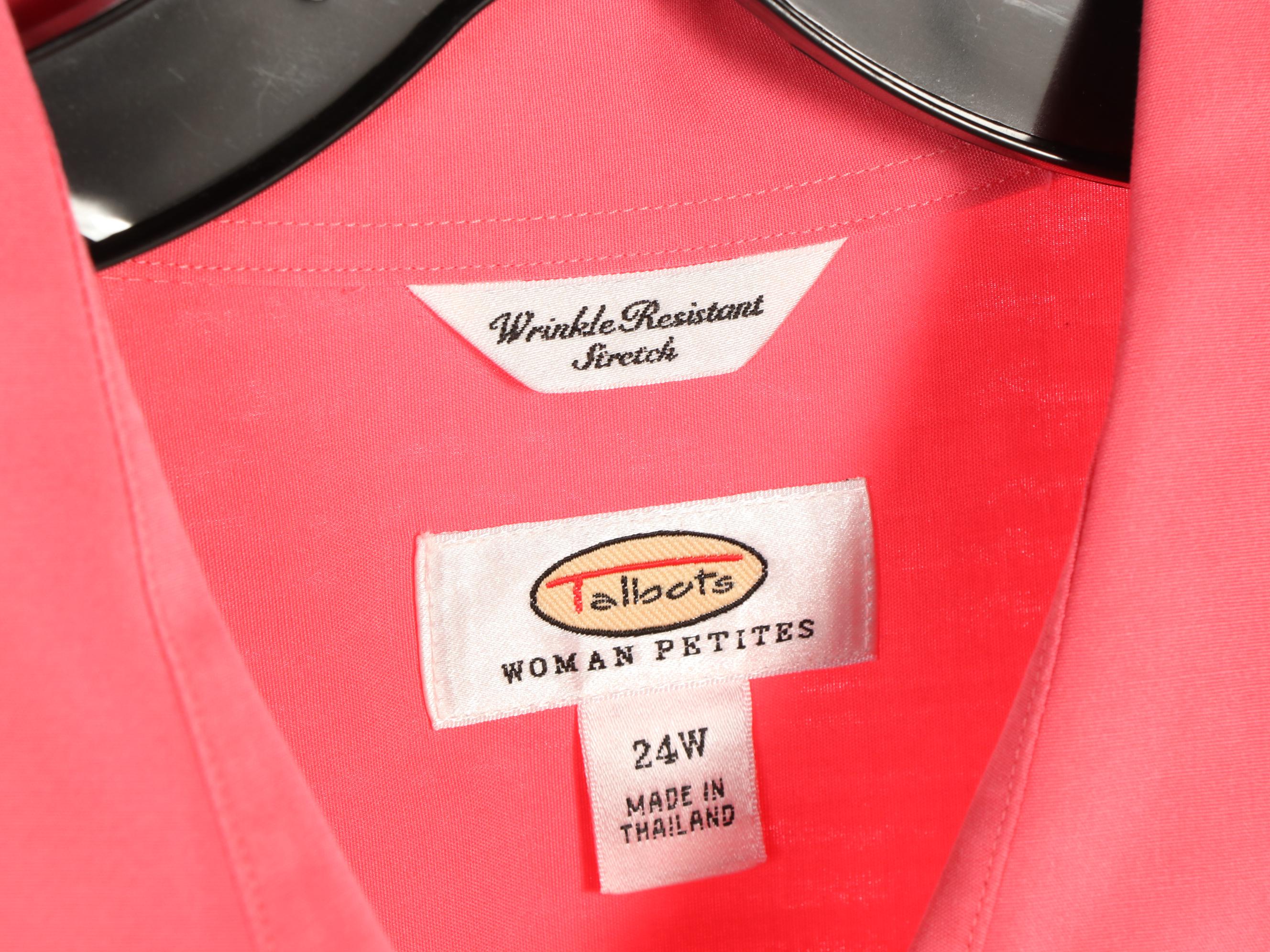 Foxcroft, Talbots, and Liz Claiborne Button-Up Shirts