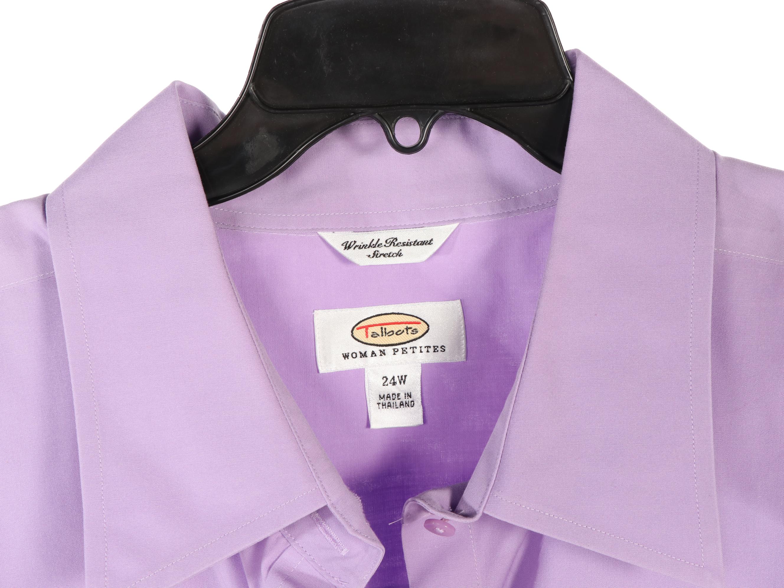 Foxcroft, Talbots, and Liz Claiborne Button-Up Shirts