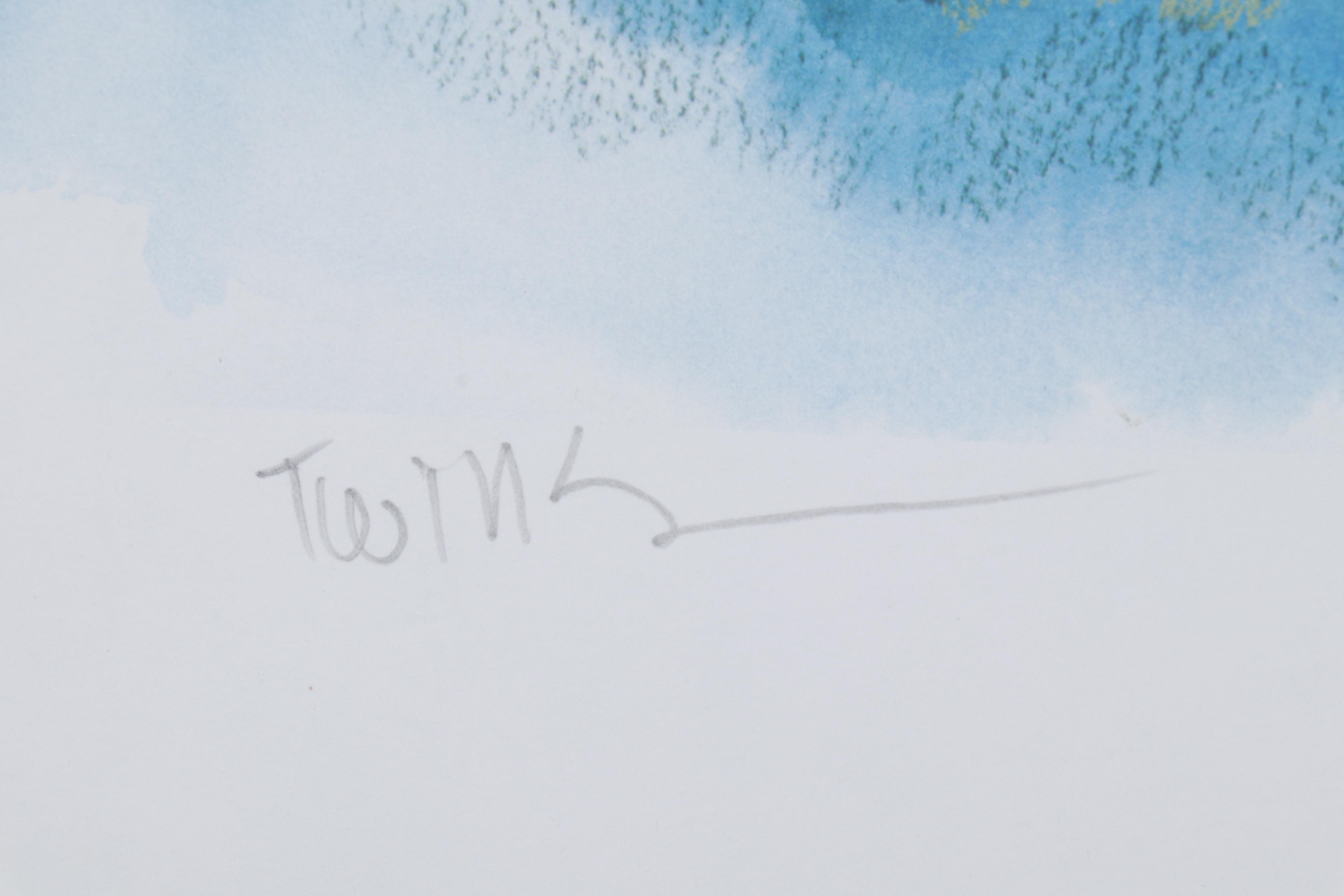 Don Nedobeck Offset Lithograph "Twins," Circa 2000