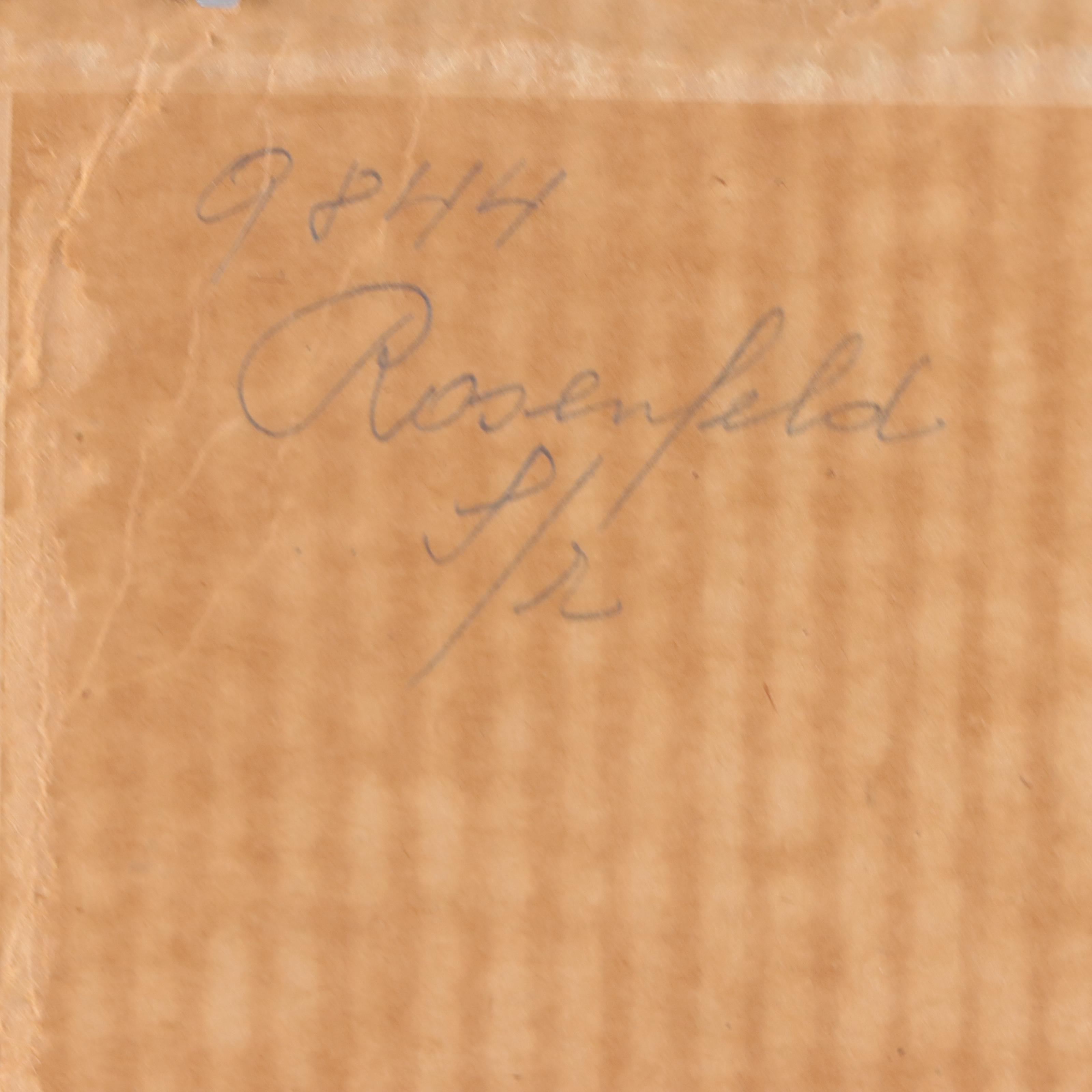 Henry Faulkner Folk Oil Painting "The Flower Cart"