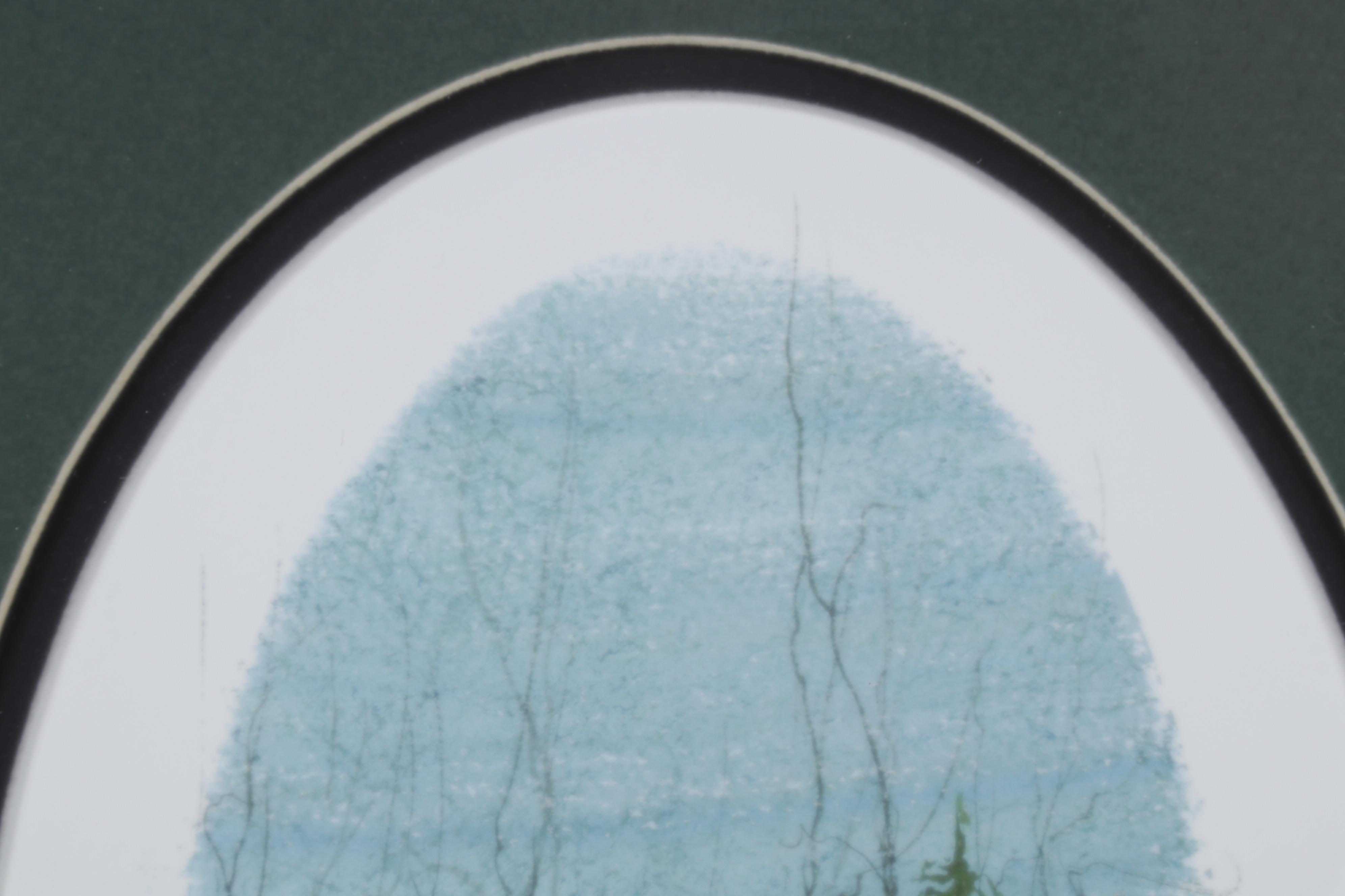 P. Buckley Moss Offset Lithograph "Daring Damsel," 1987