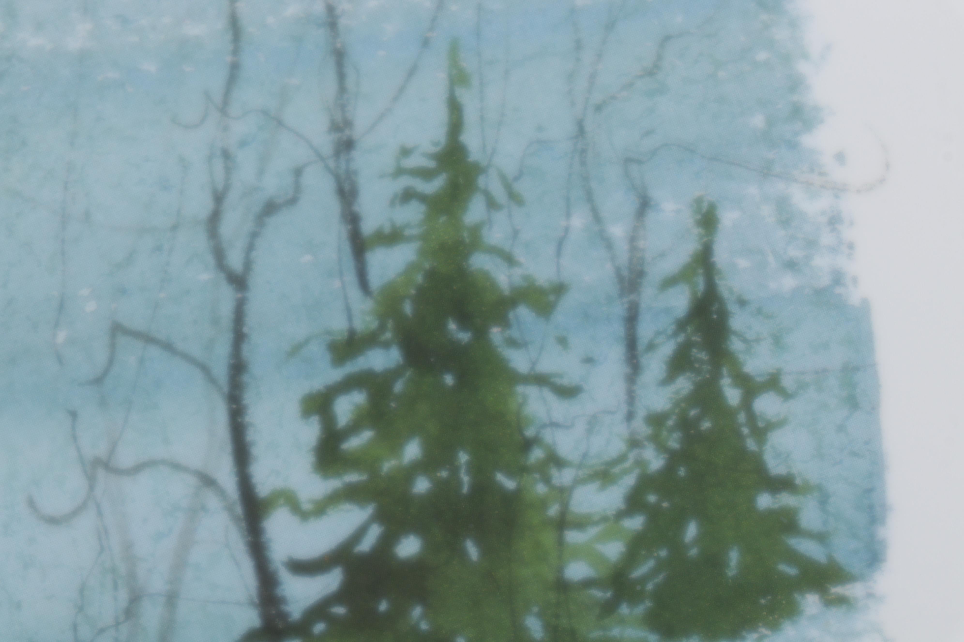 P. Buckley Moss Offset Lithograph "Daring Damsel," 1987