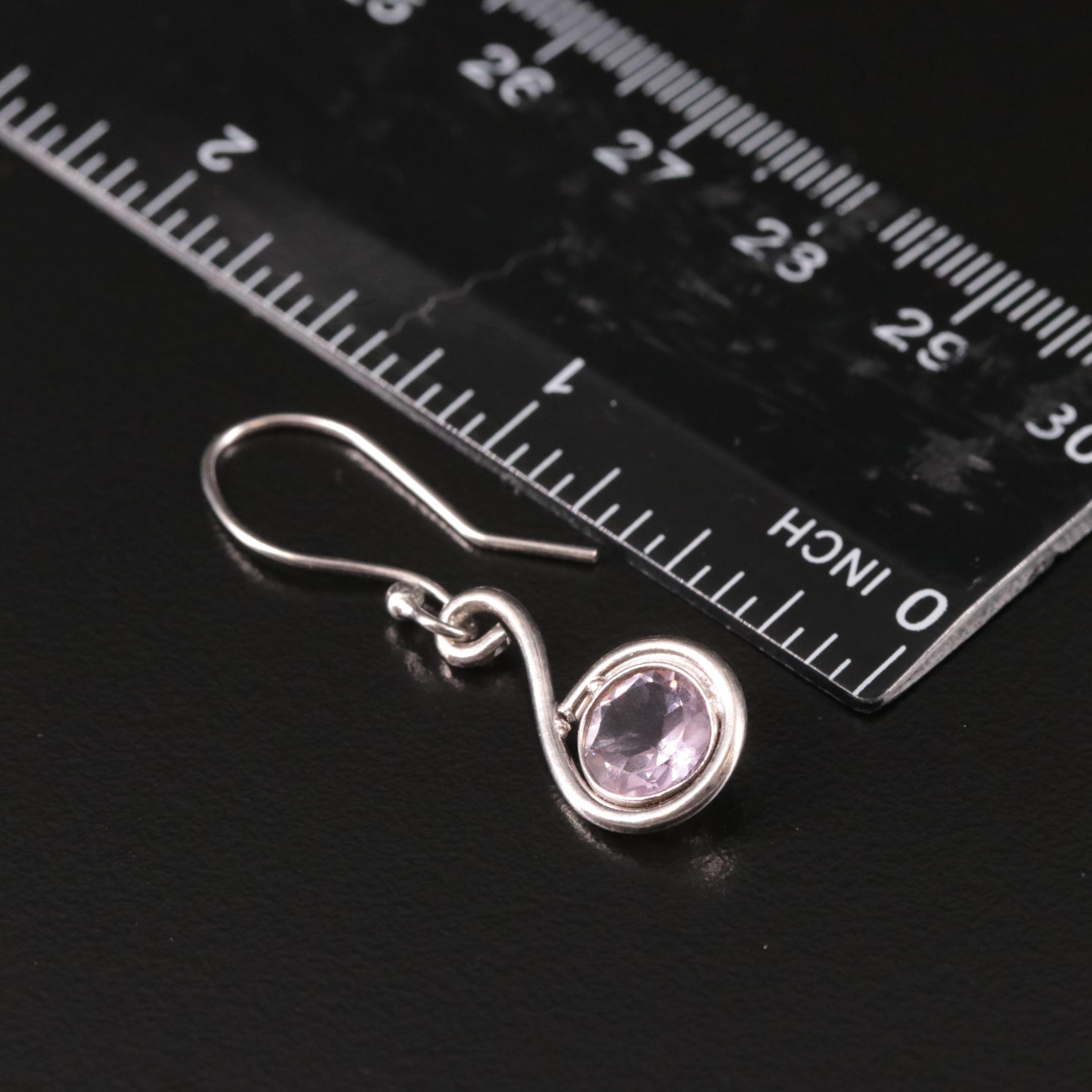 Amethyst Drop Earrings