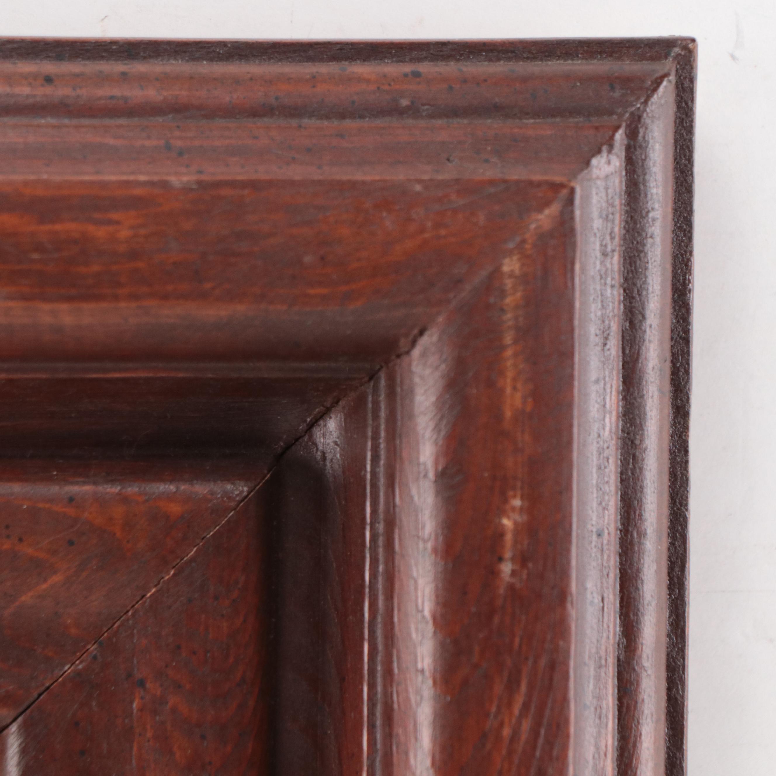 David Pelbam Oil Painting Portrait of Captain Smoking a Pipe