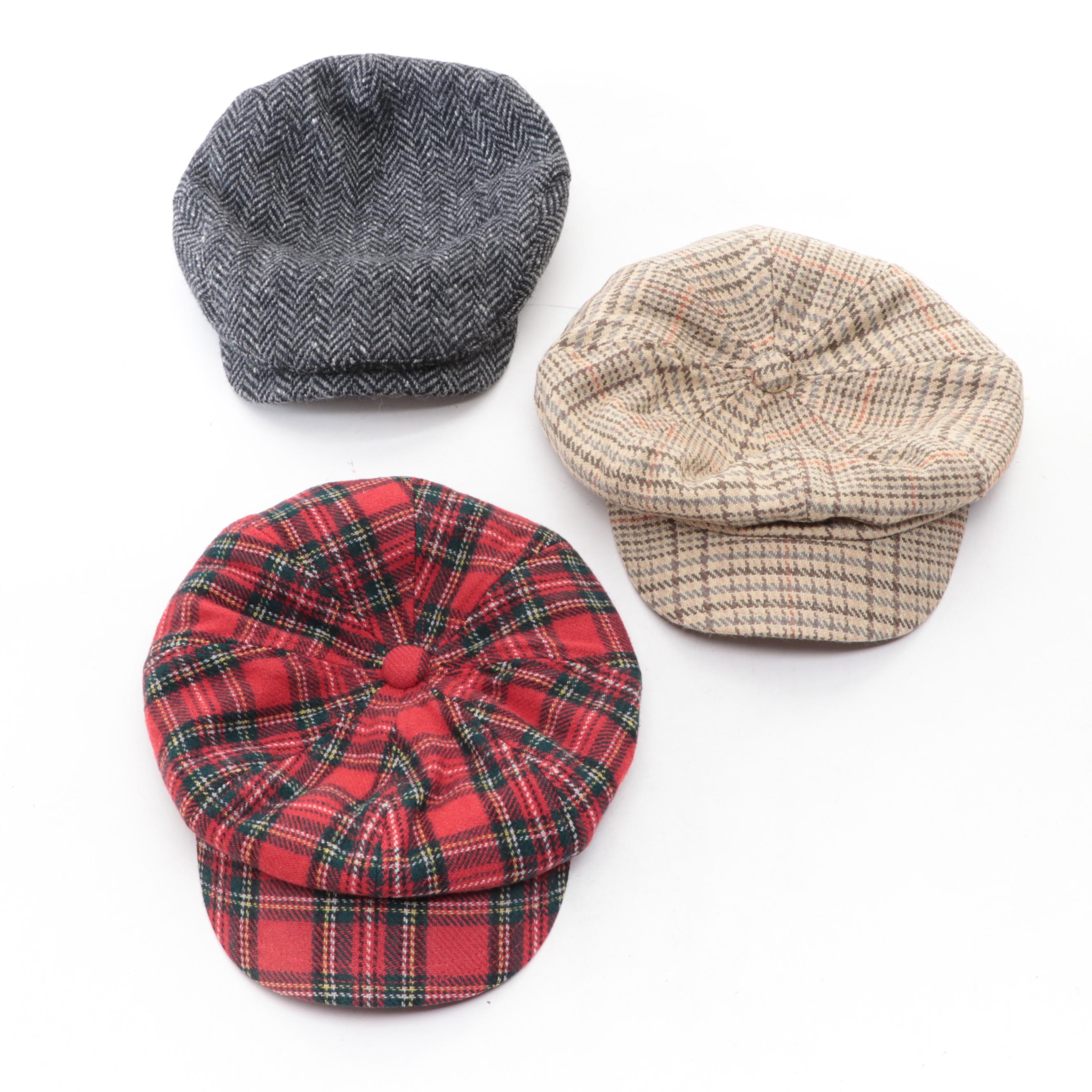 Karen Scott, Nine West, San Francisco Hat, Liz Claiborne, and Other Newsboy Hats